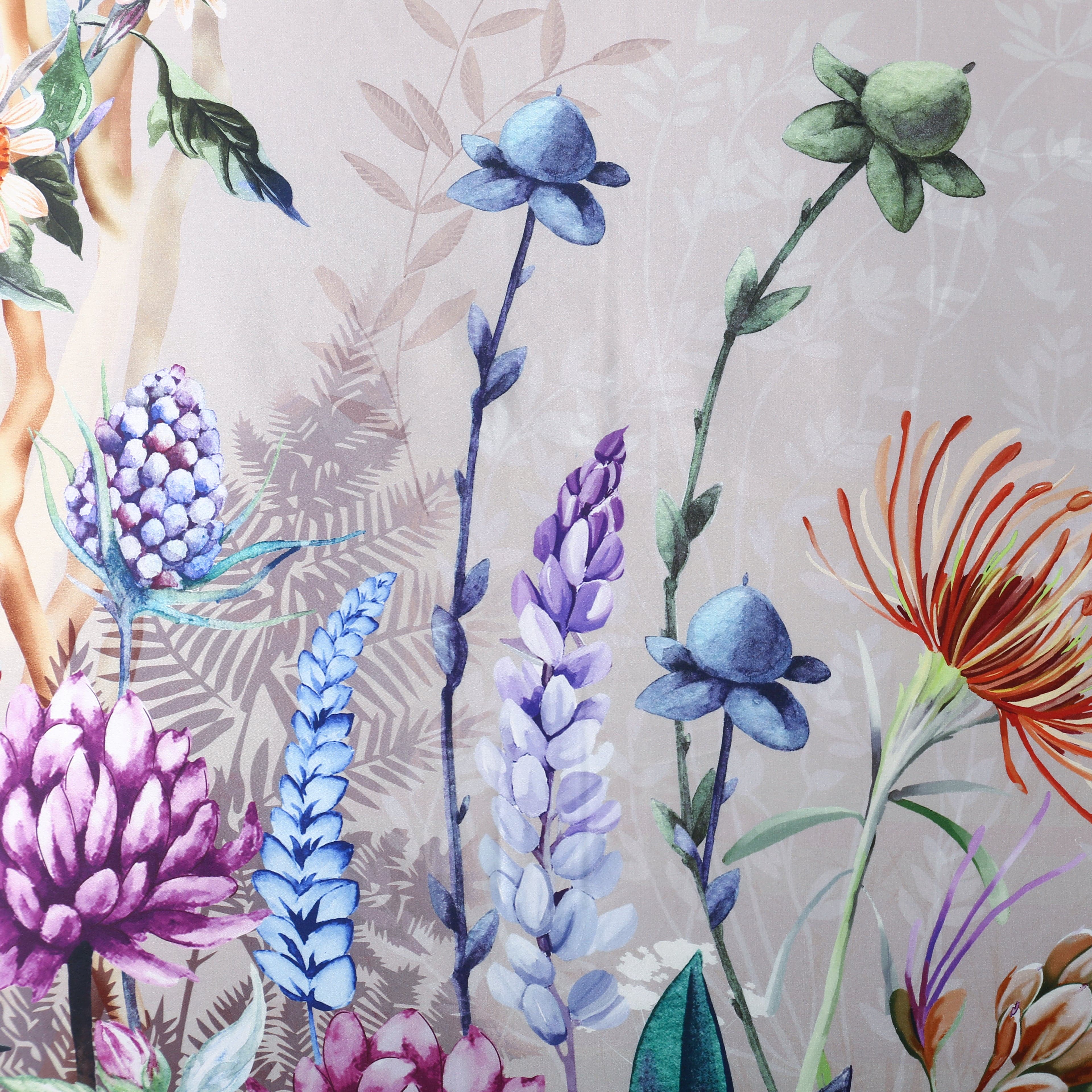 Purple Flowers - Bedding Set