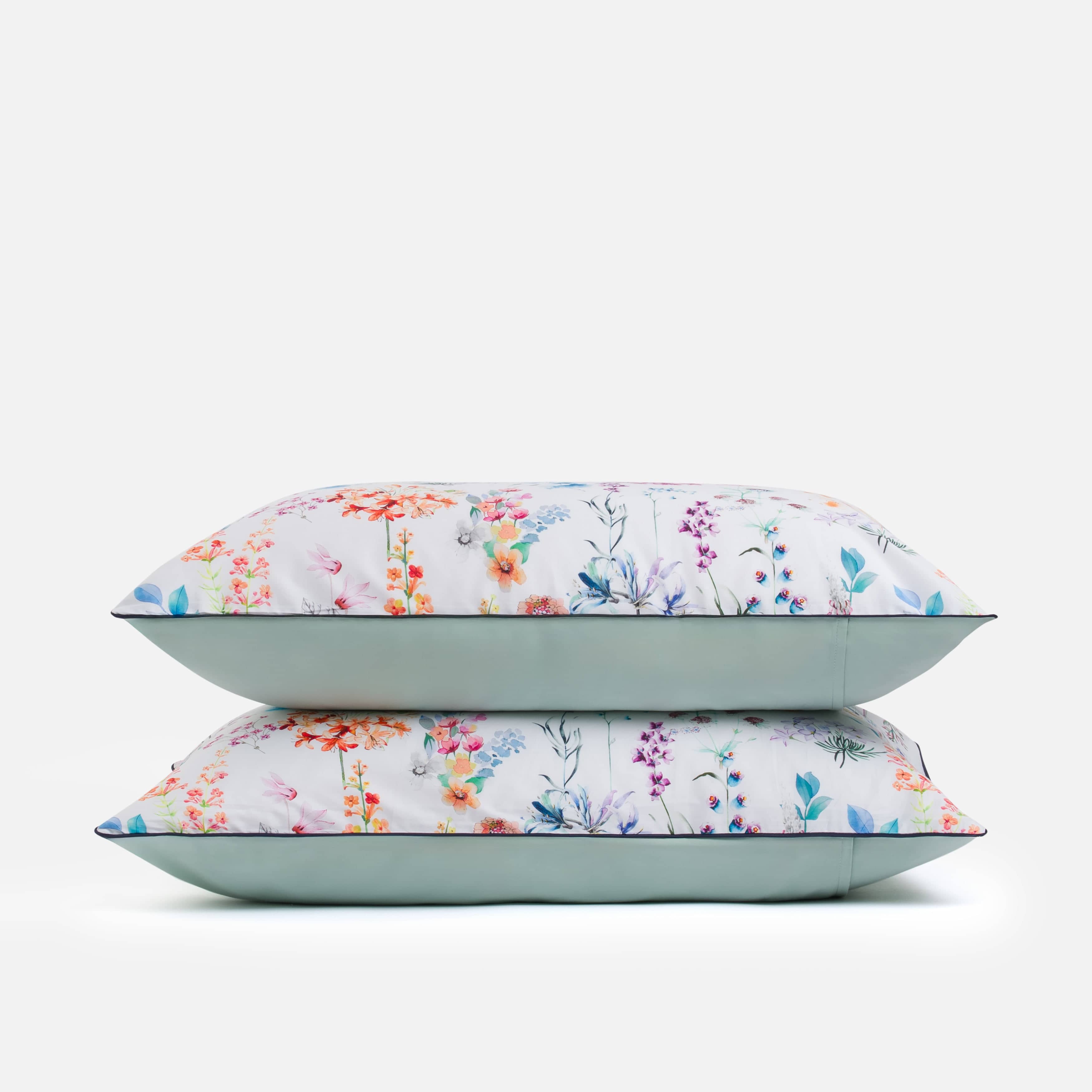 Spring Flowers - Pillowcase Pair