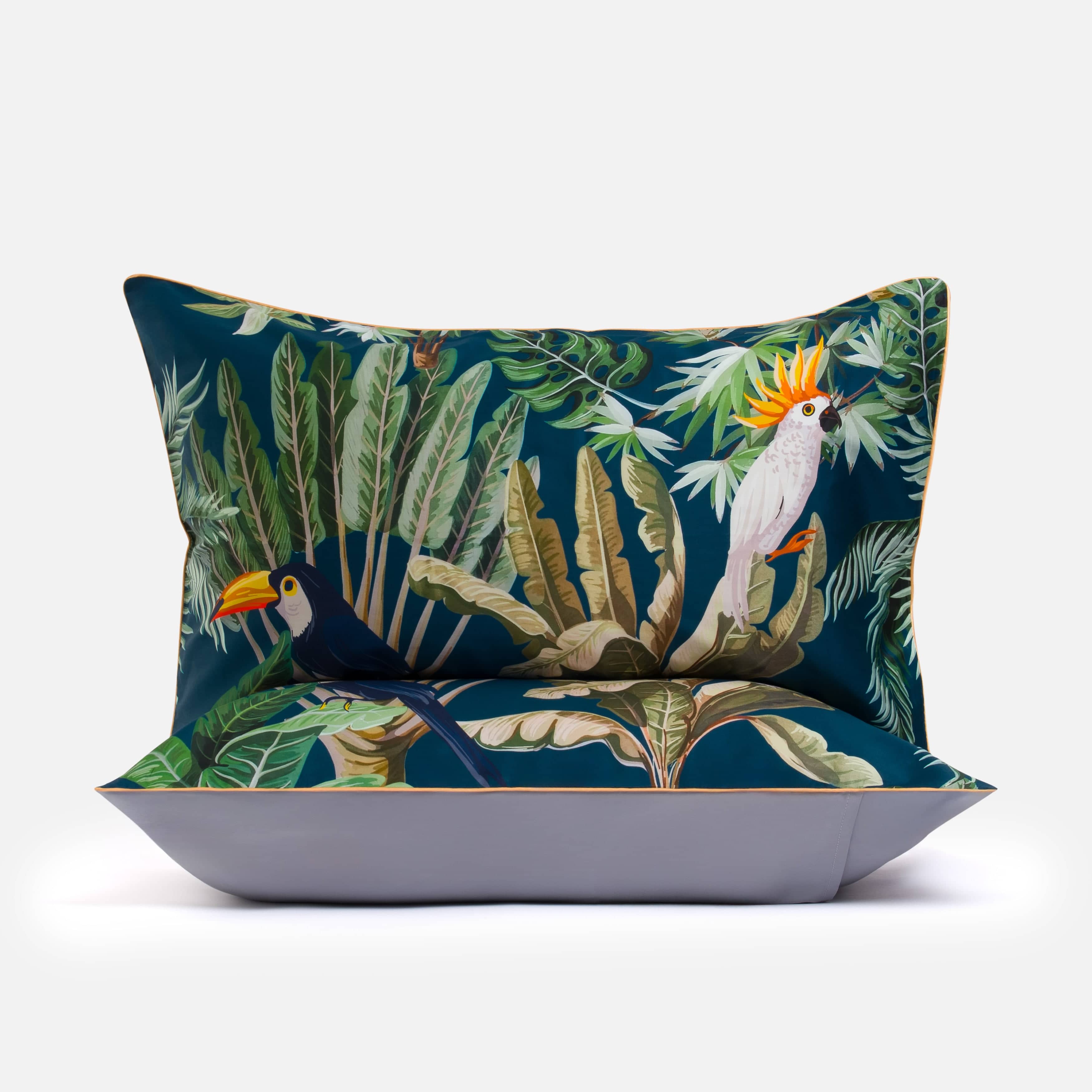 Tucano Green - Pillowcase Pair