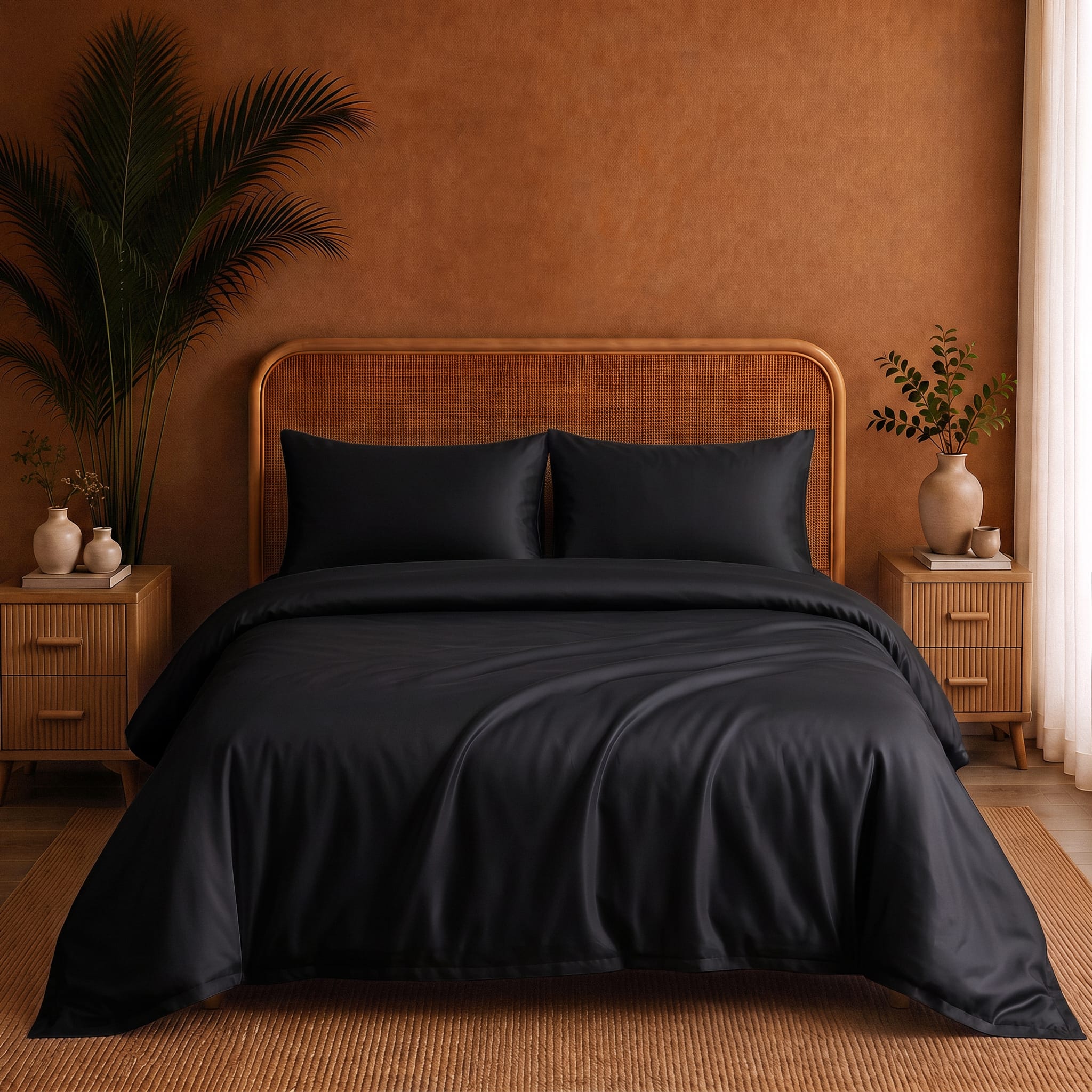 Hotel Black - Bedding Set (Easy Change)