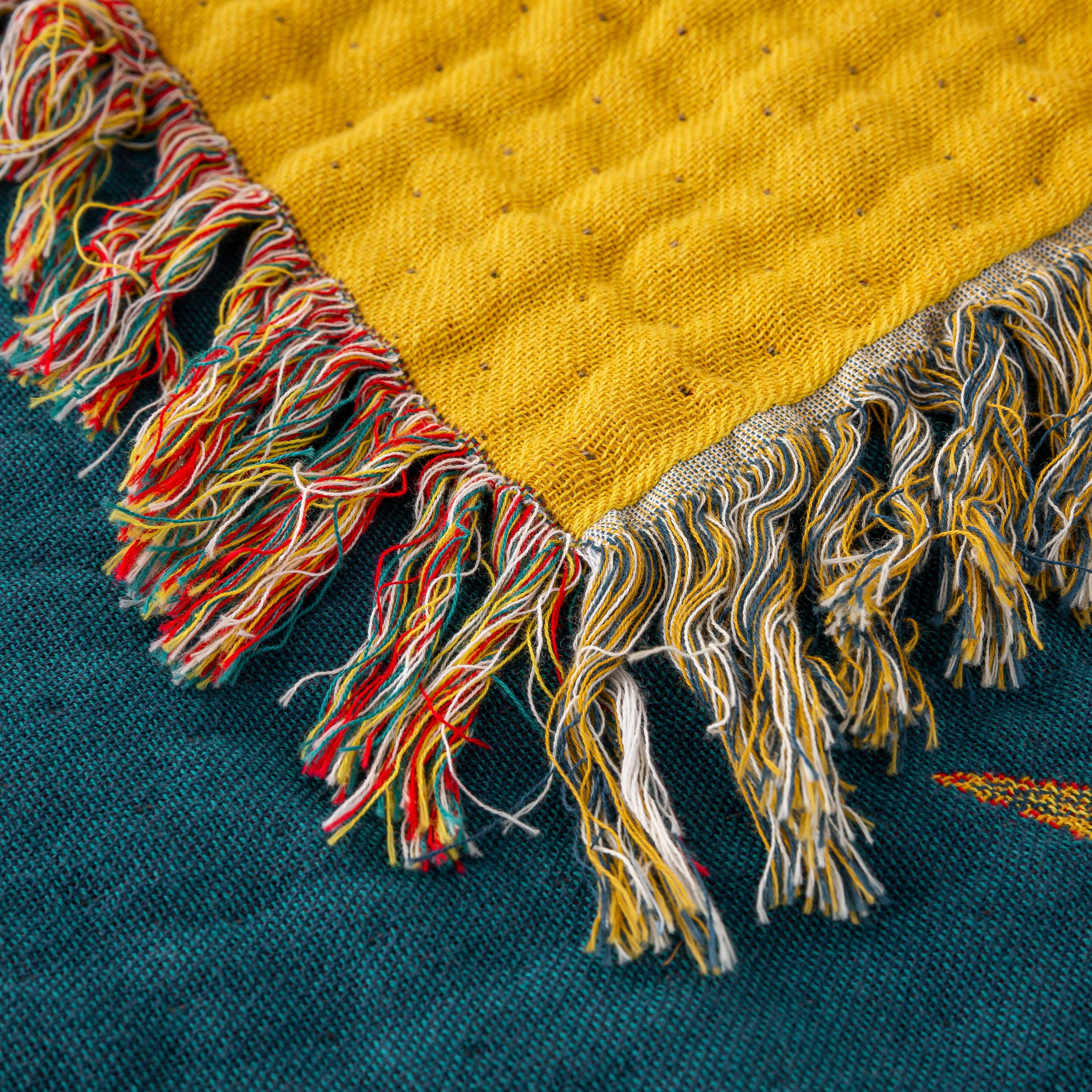 Golden Birds Blanket