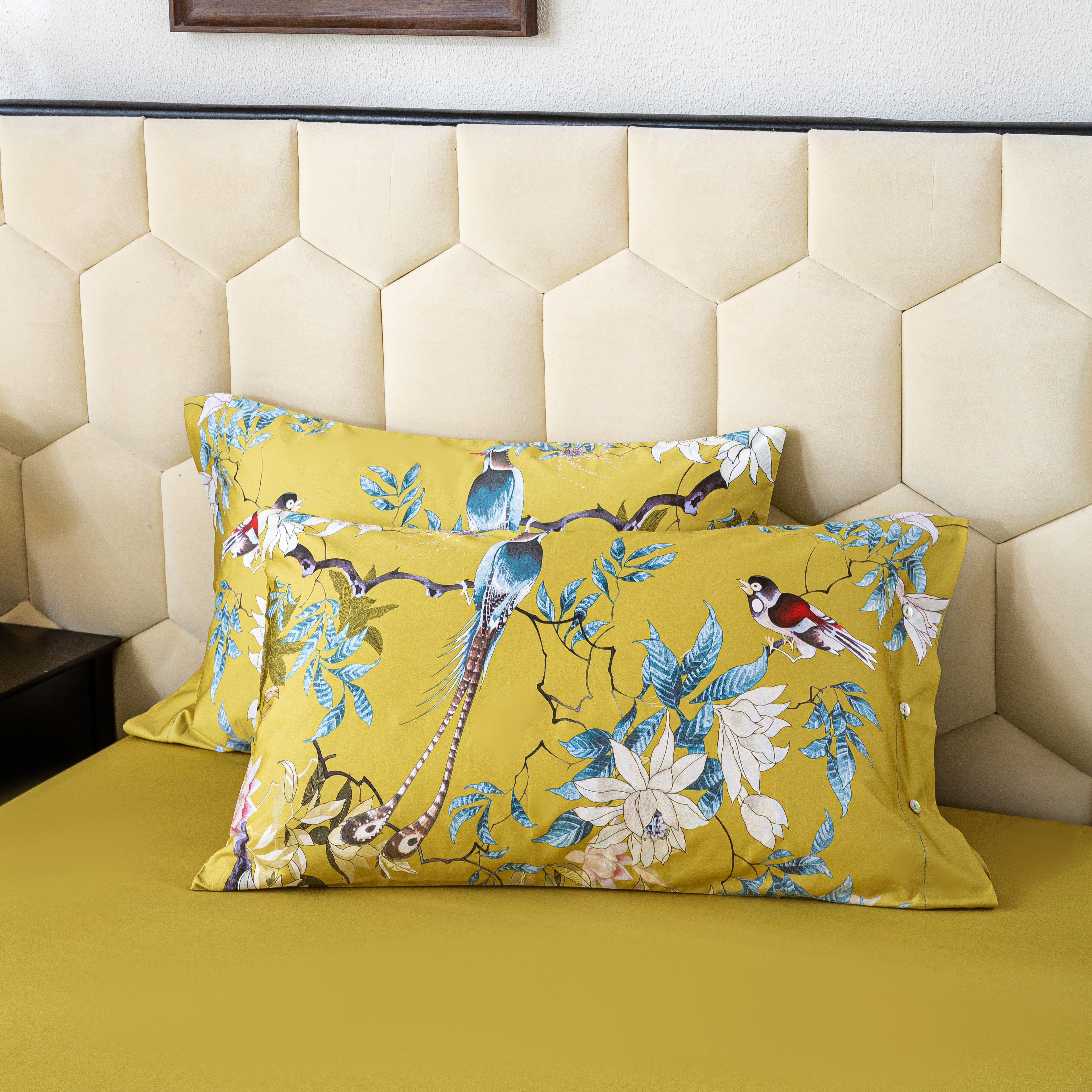 Golden Birds All Gold – Bedding Set
