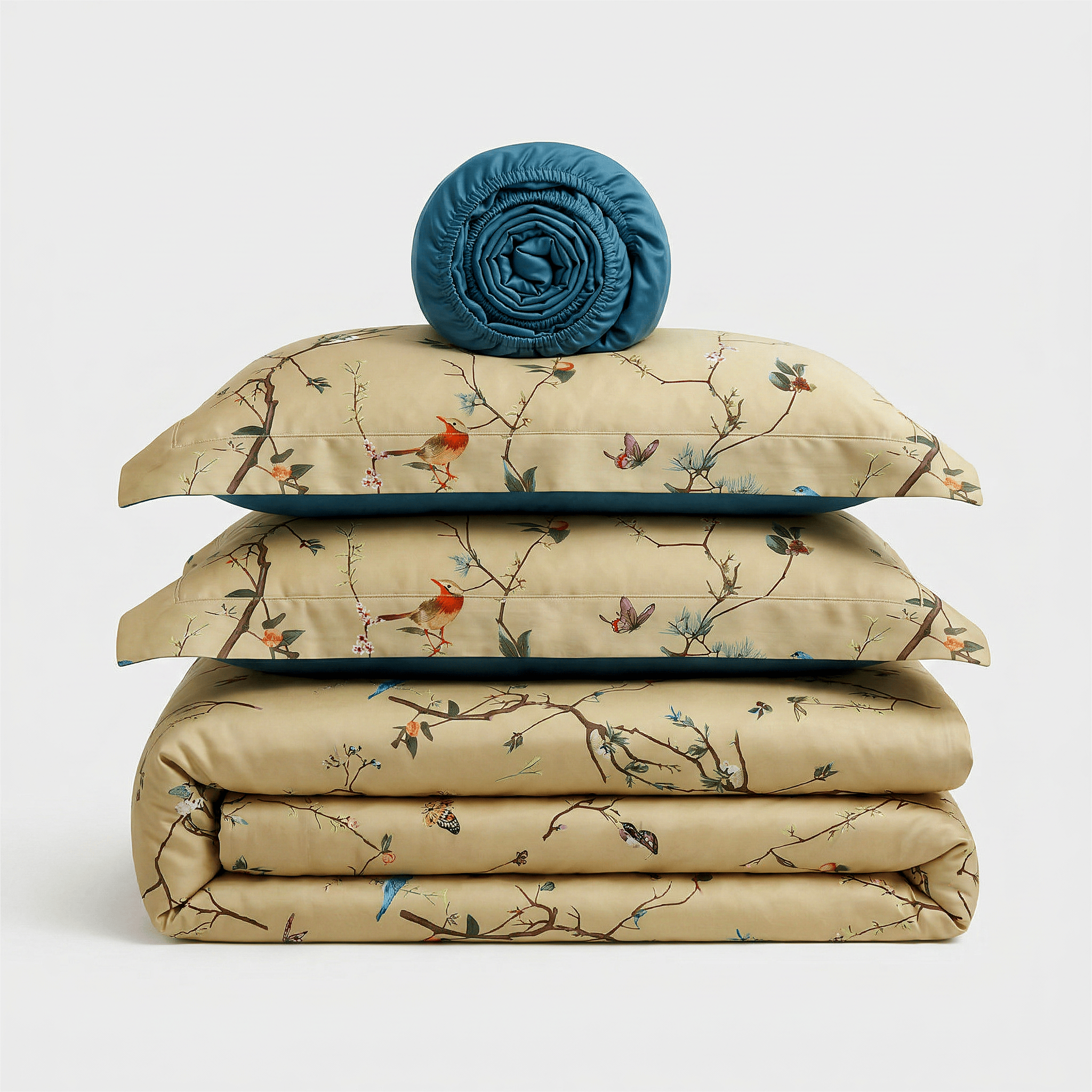 Birds and Flowers - Bedding Set