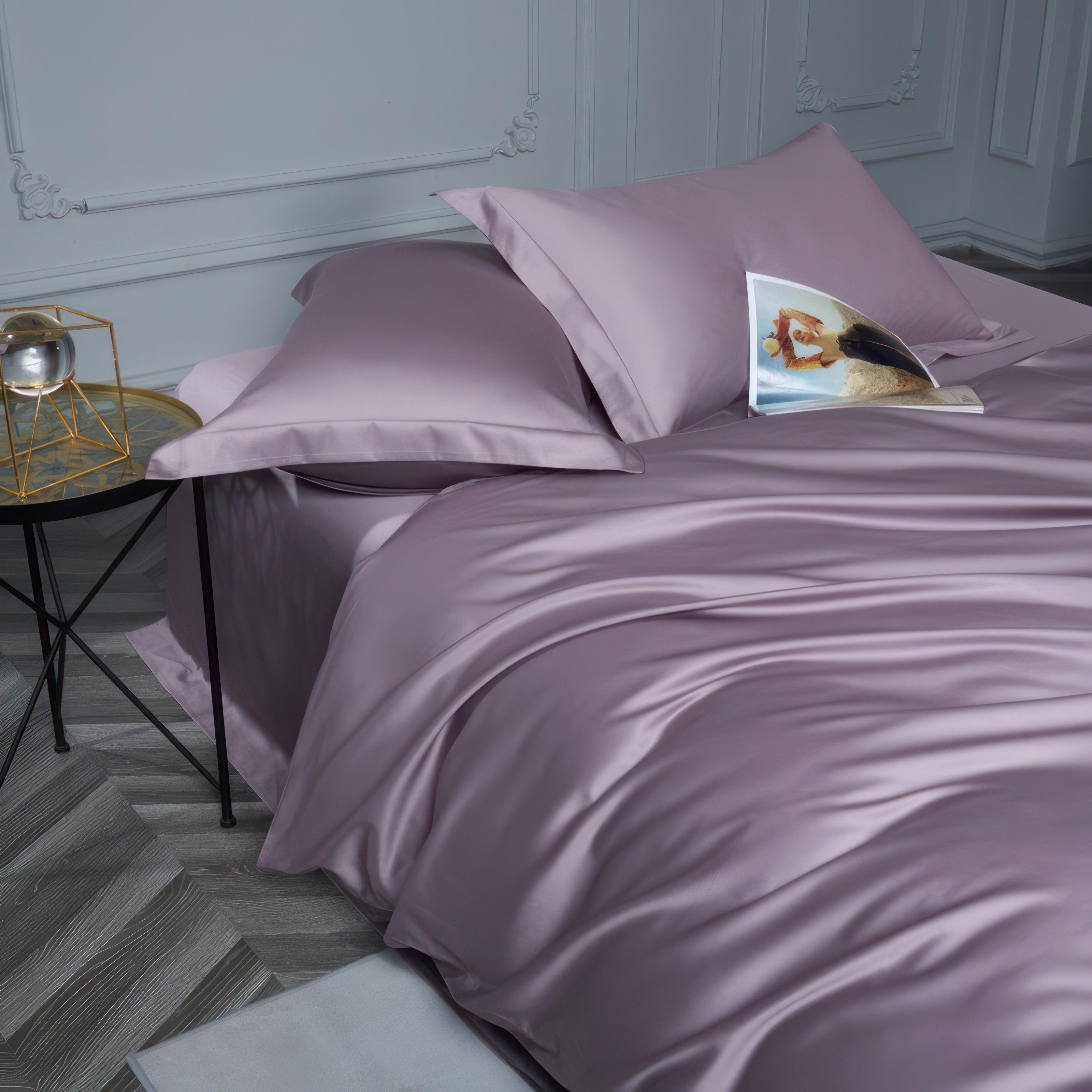 Minimalist Luxe Violet - Bedding Set
