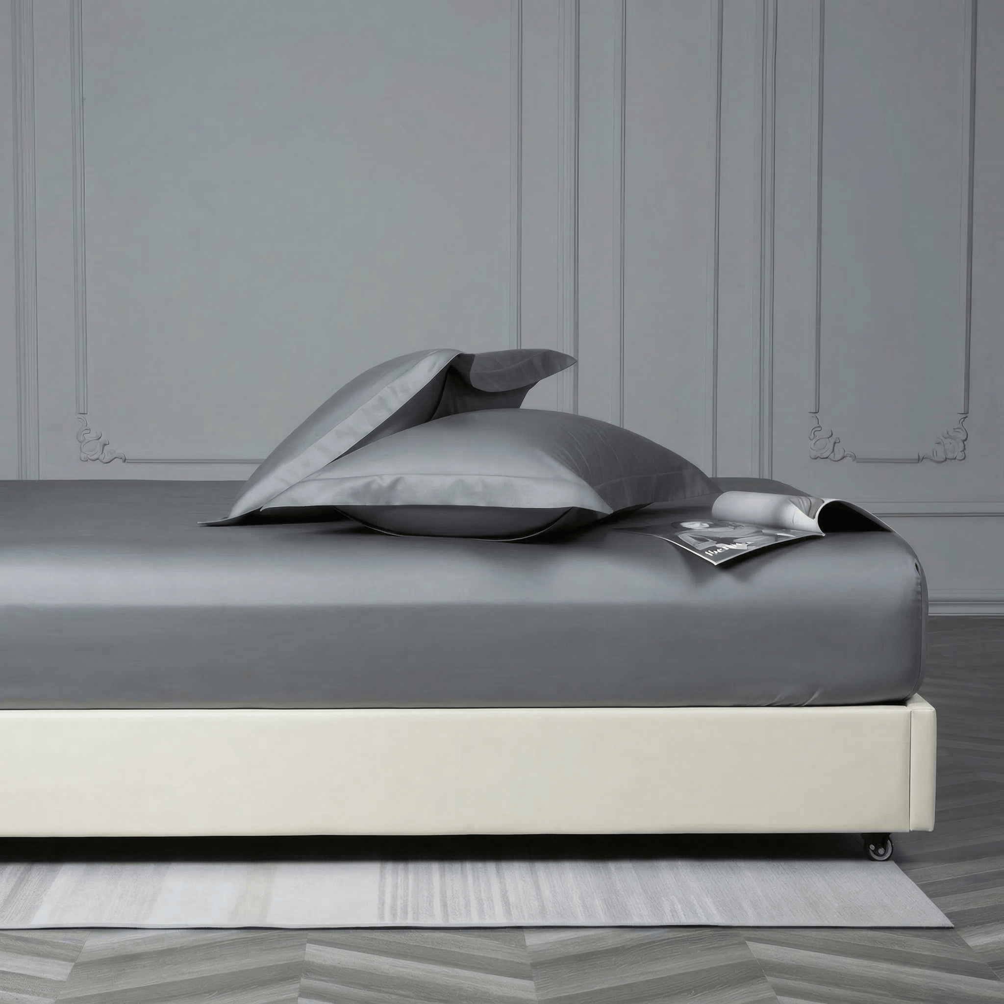 Minimalist Grey - Bed Sheet