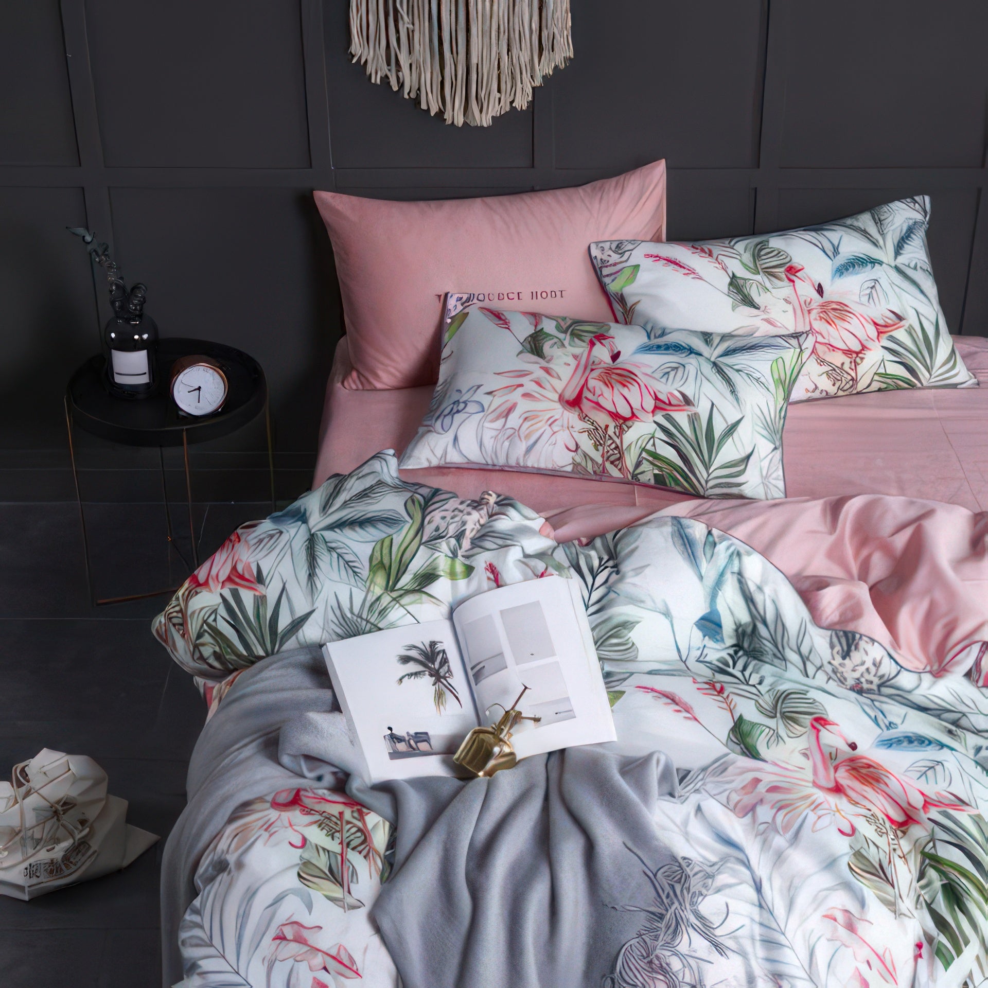 Paradise Flamingo Pink - Duvet Cover