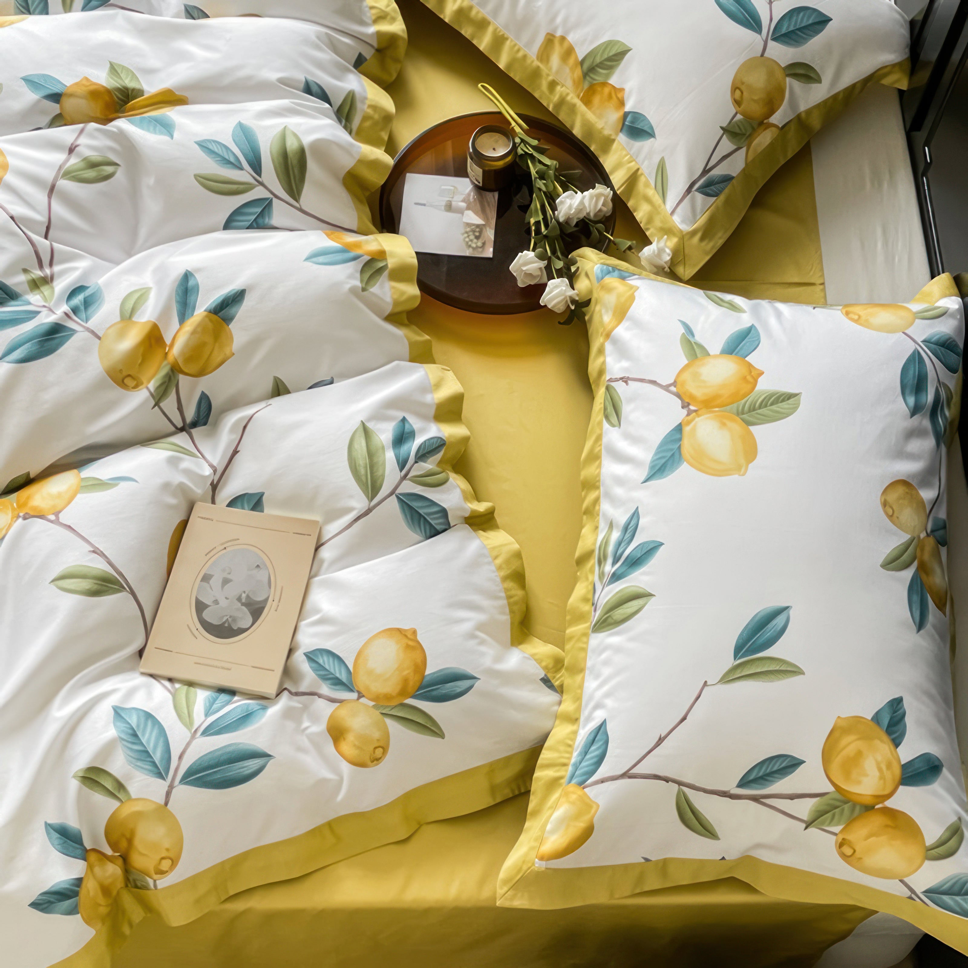 Lemon Fruit - Bed Sheet