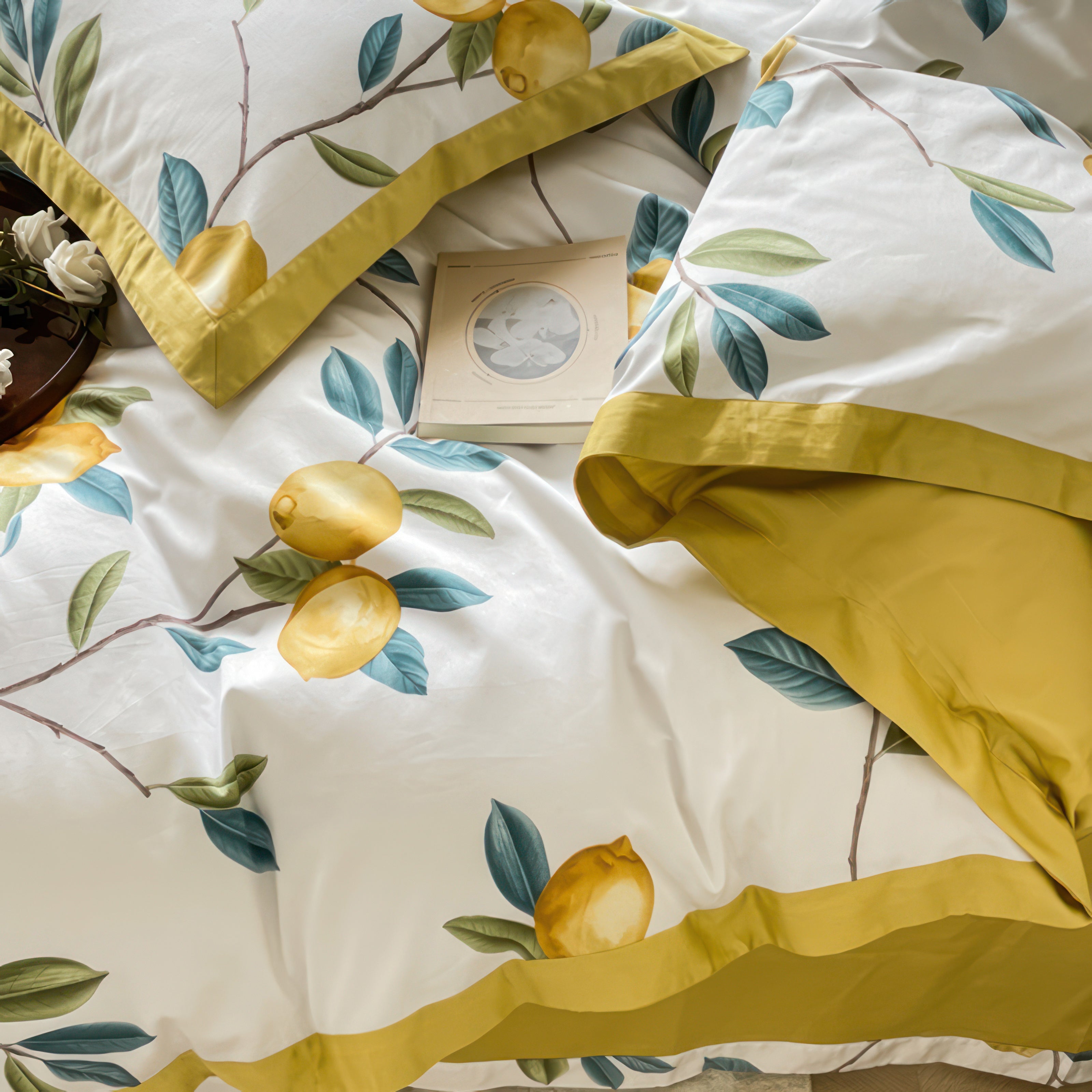 Lemon Fruit - Duvet Cover
