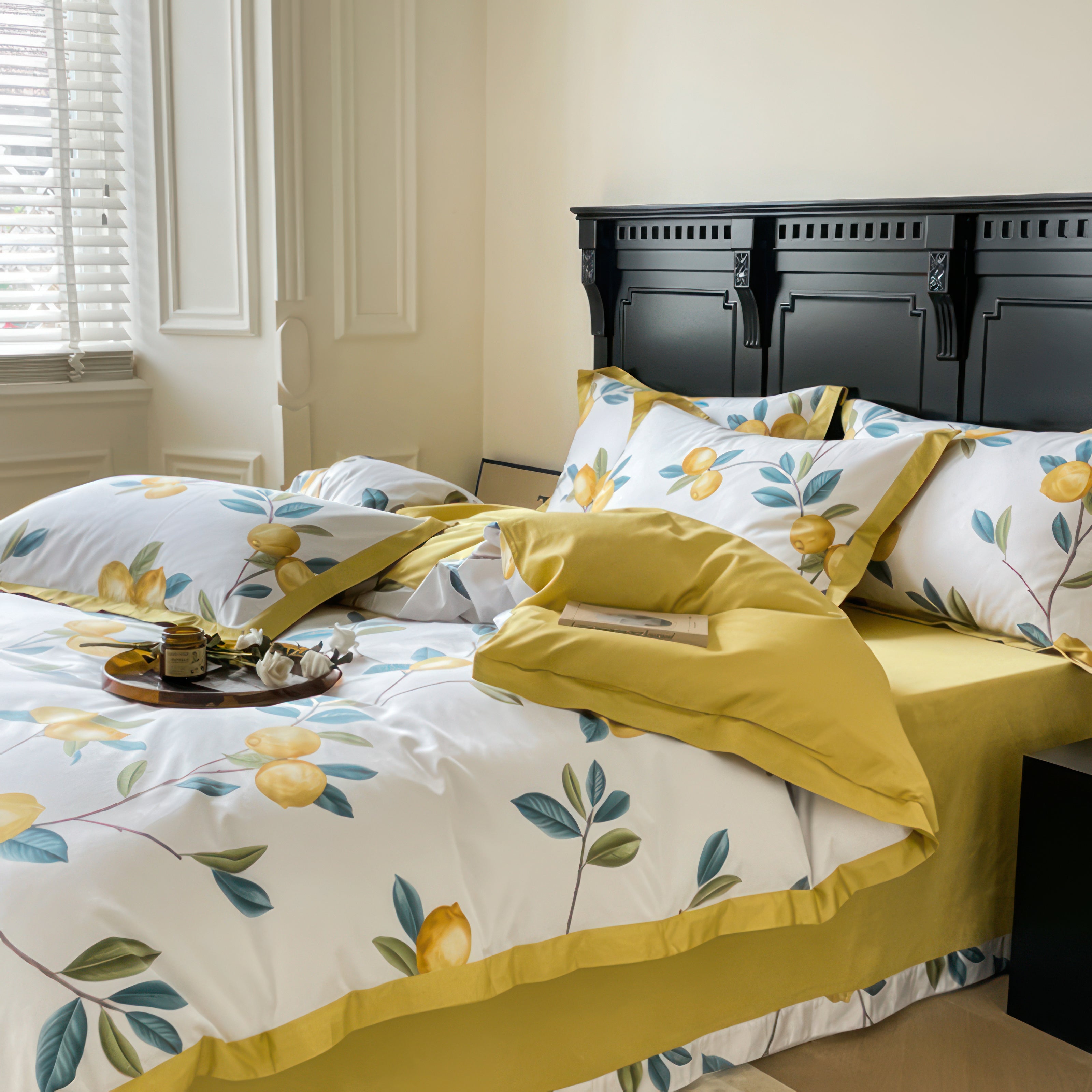 Lemon Fruit - Bed Sheet
