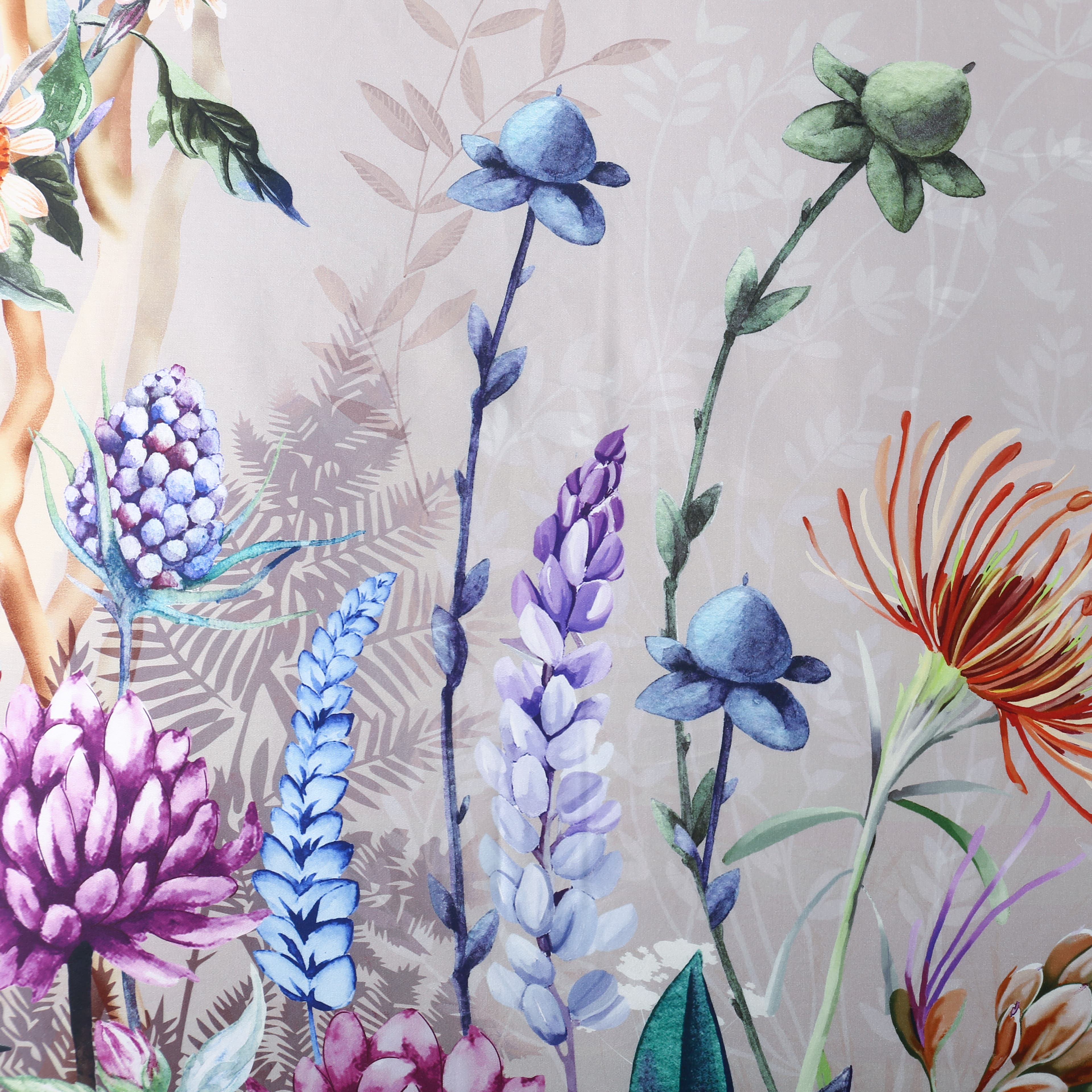 Purple Flowers - Bedding Set