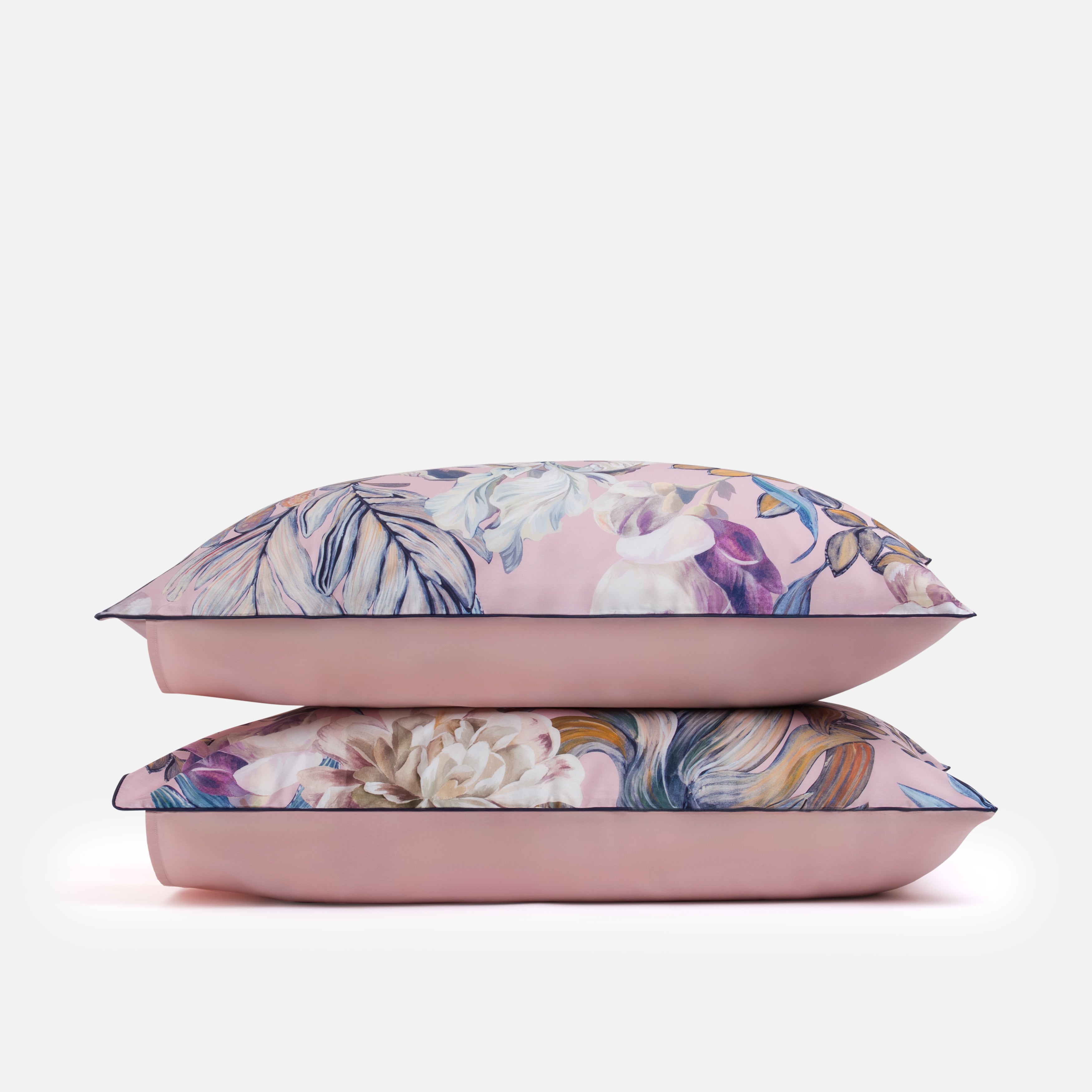 Flower Harmony Pink - Pillowcase Pair
