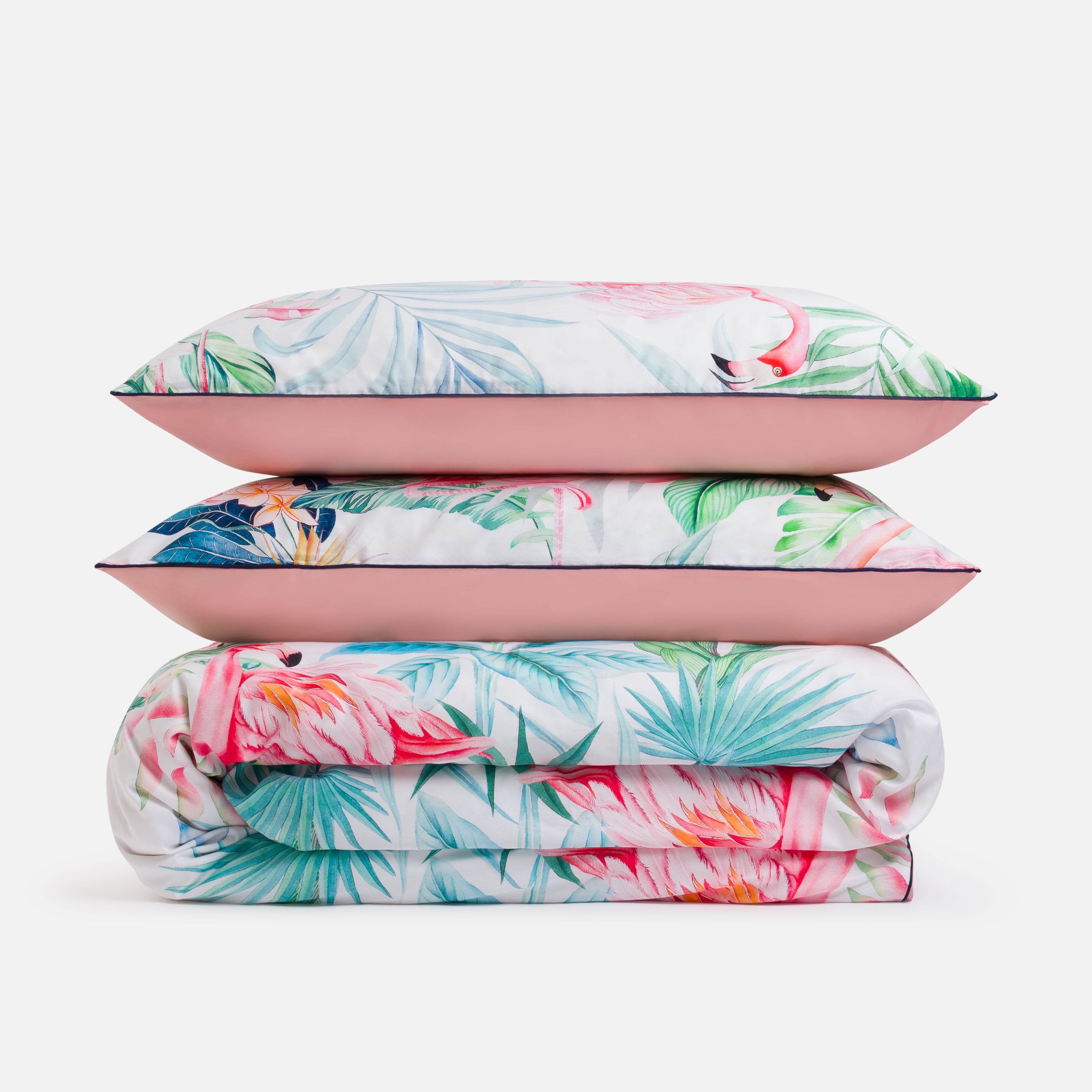 Paradise Flamingo Pink - Duvet Cover Set