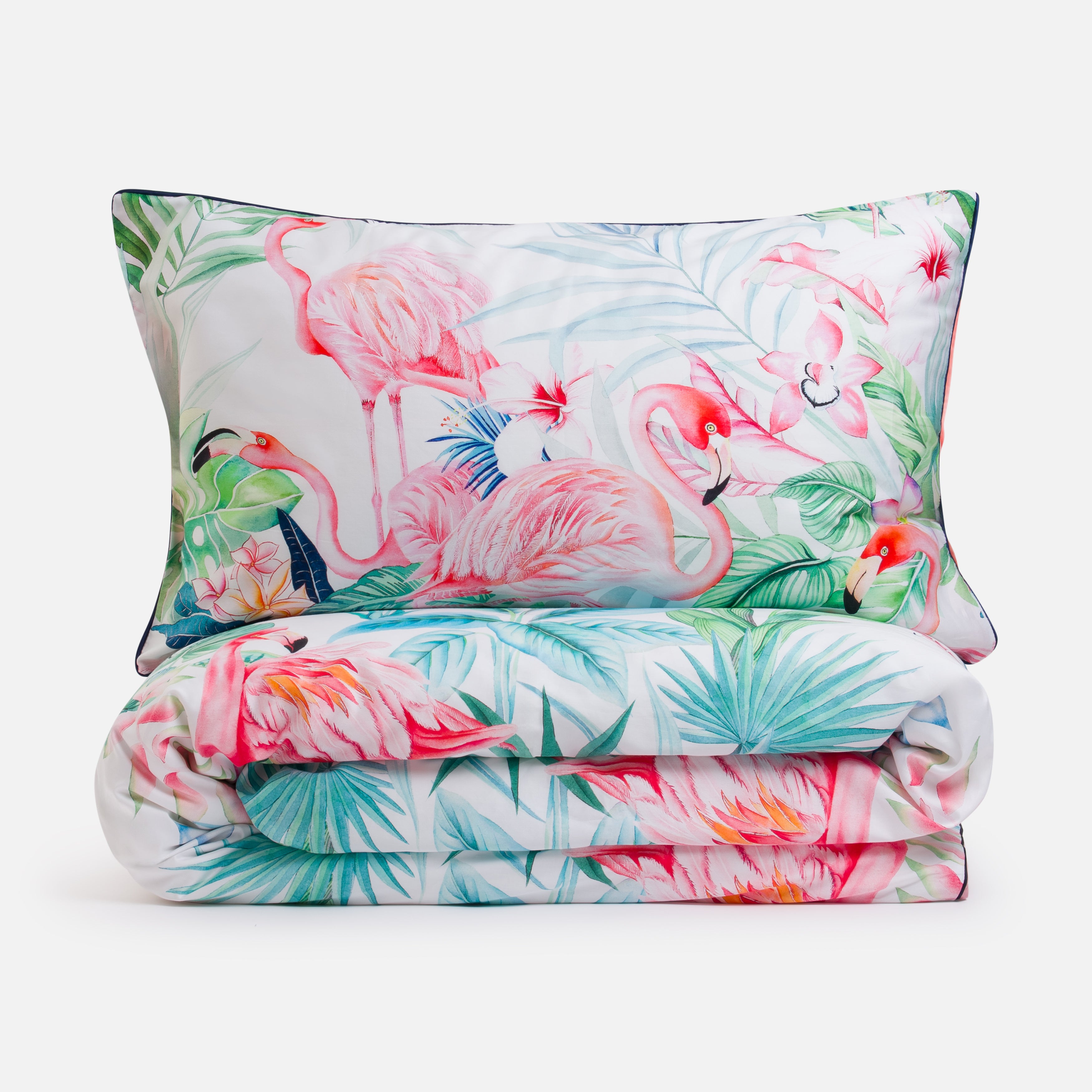 Paradise Flamingo Pink - Duvet Cover Set
