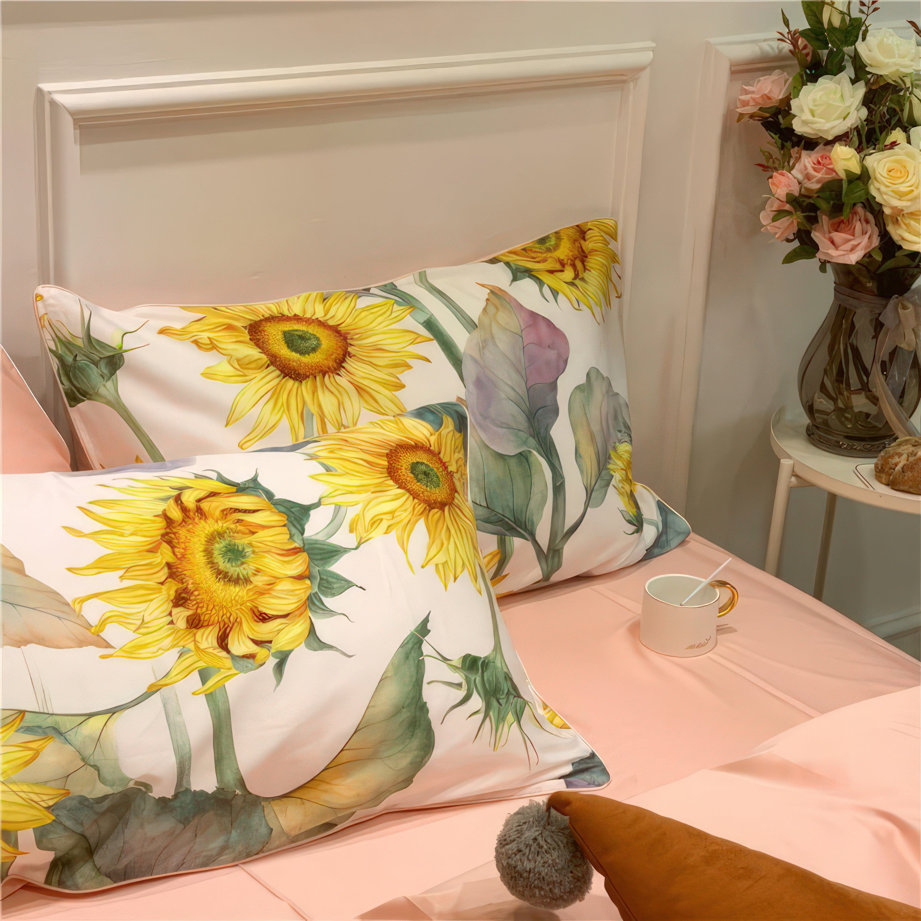 Sunflower - Pillowcase Pair