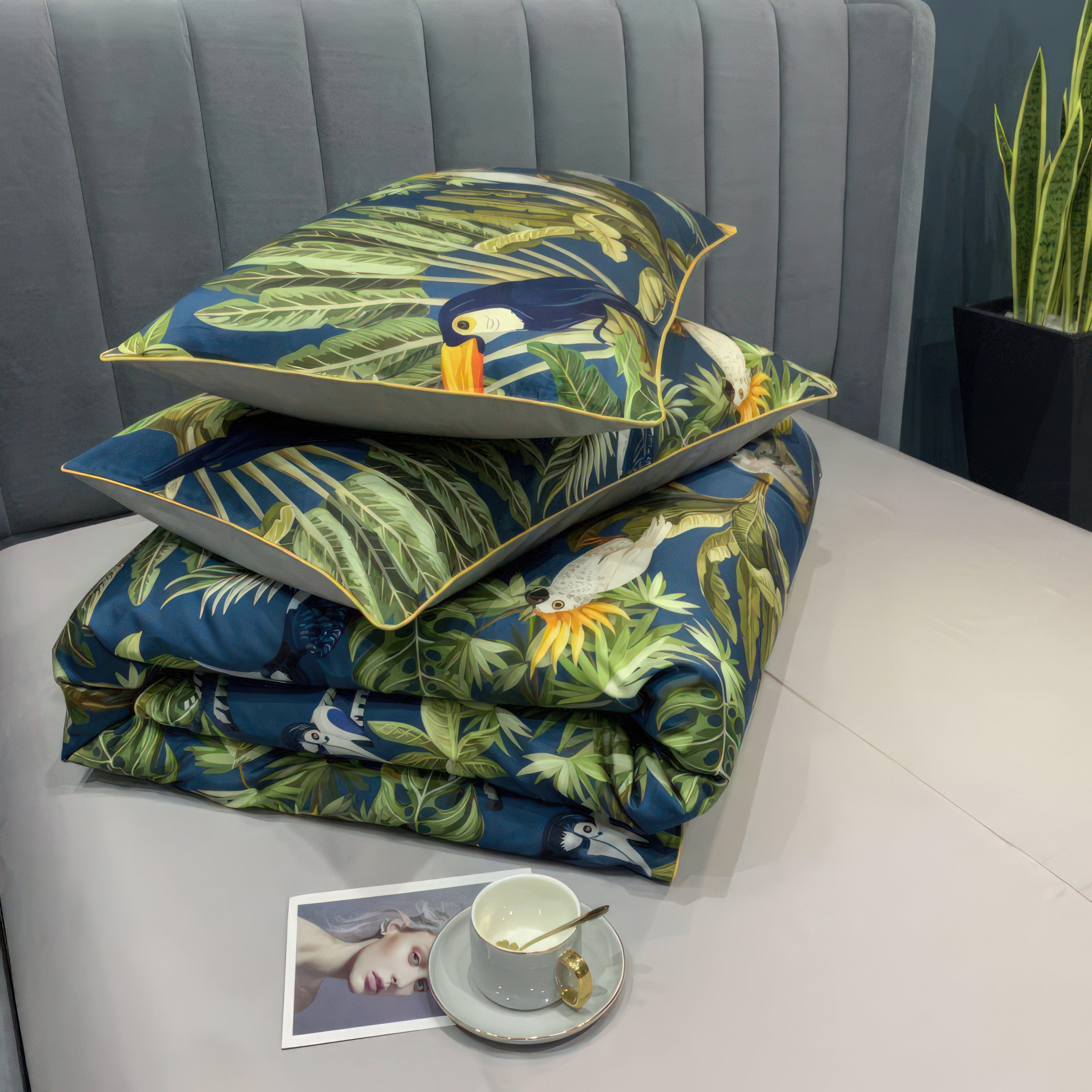 Tucano Green - Pillowcase Pair