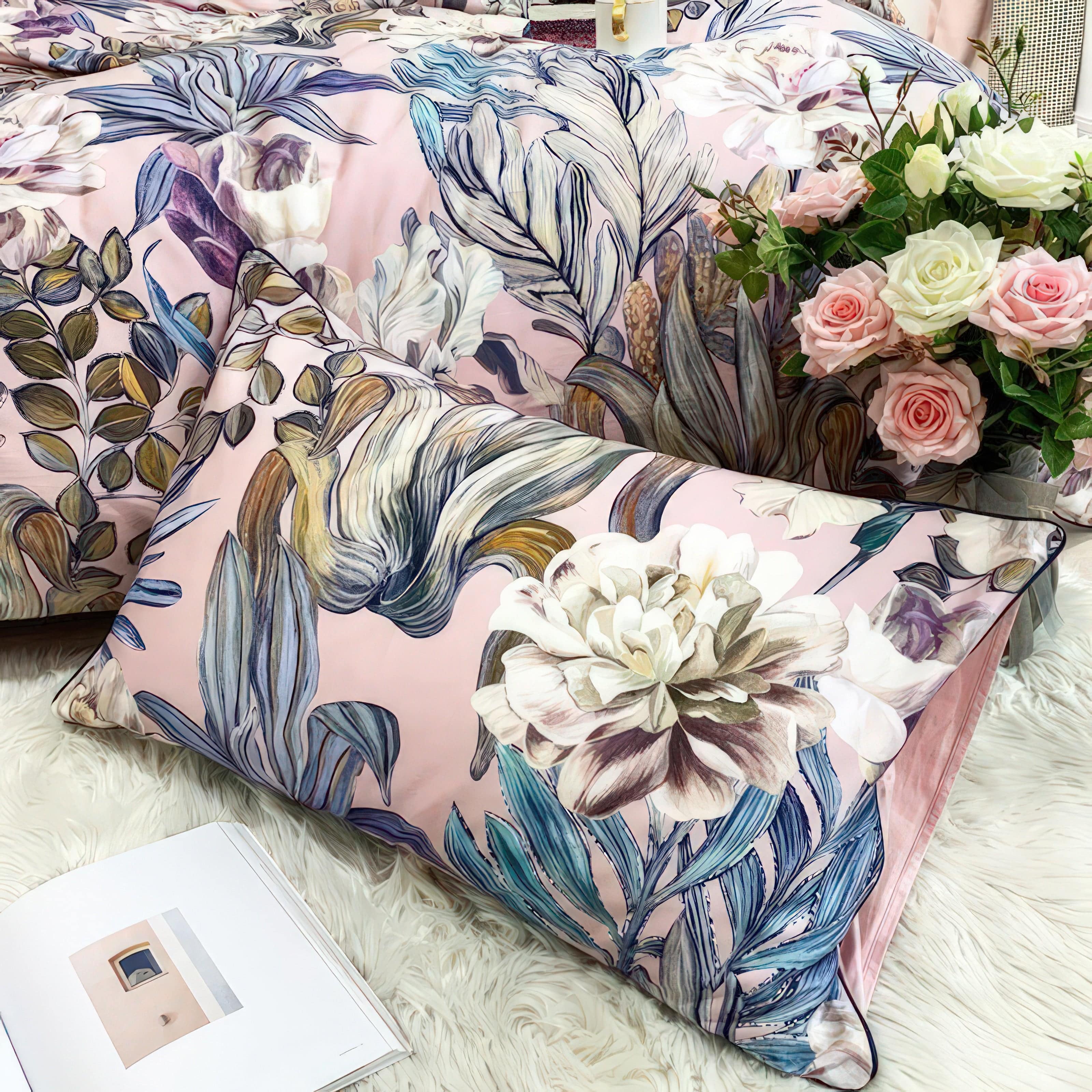 Flower Harmony - Pillowcase Pair