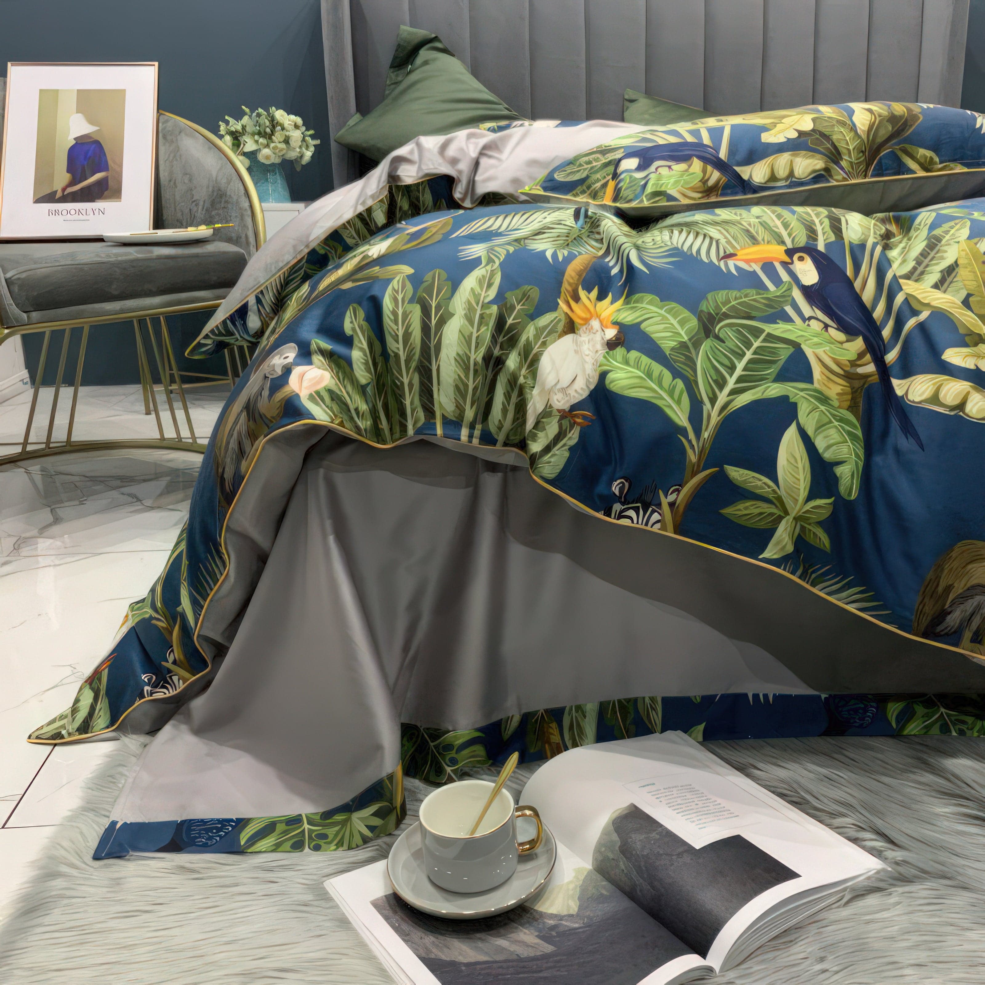 Tucano Green - Duvet Cover