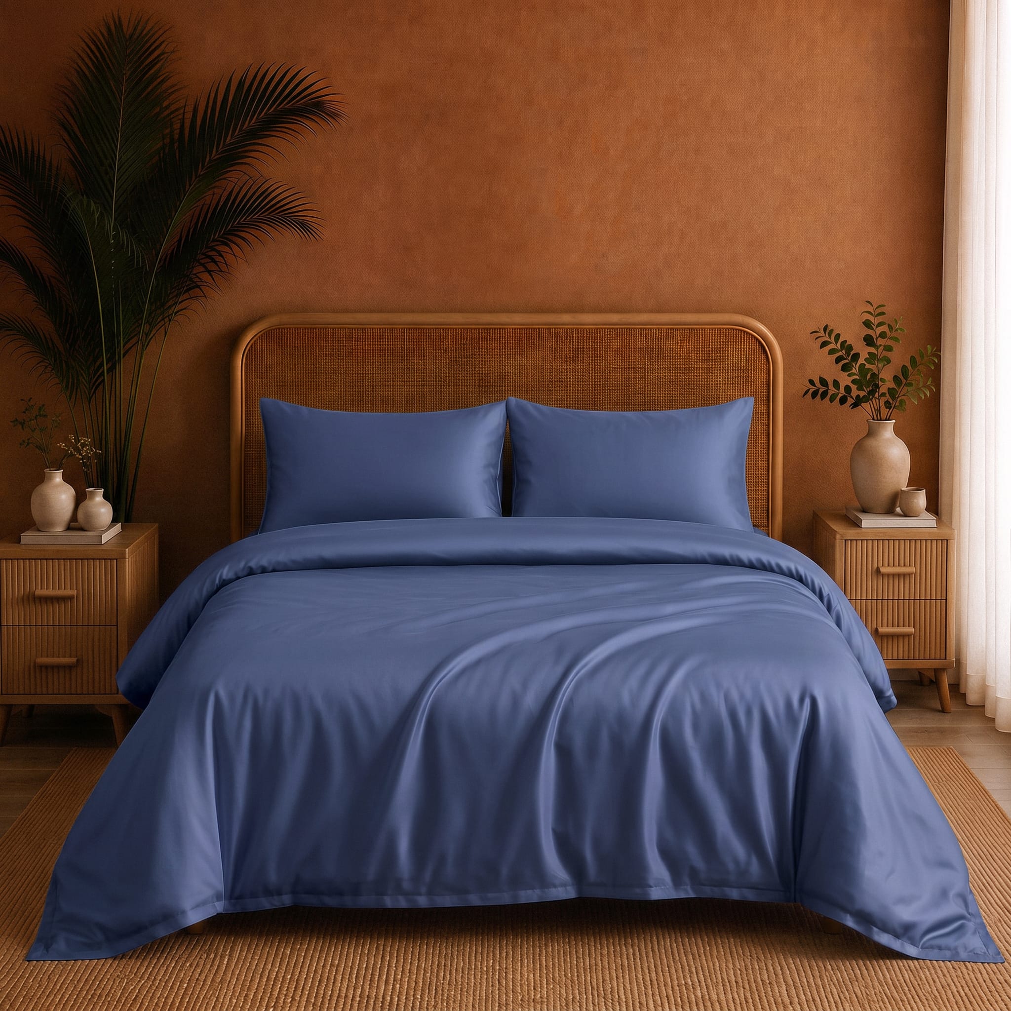 Hotel Blue - Bedding Set (Easy Change)