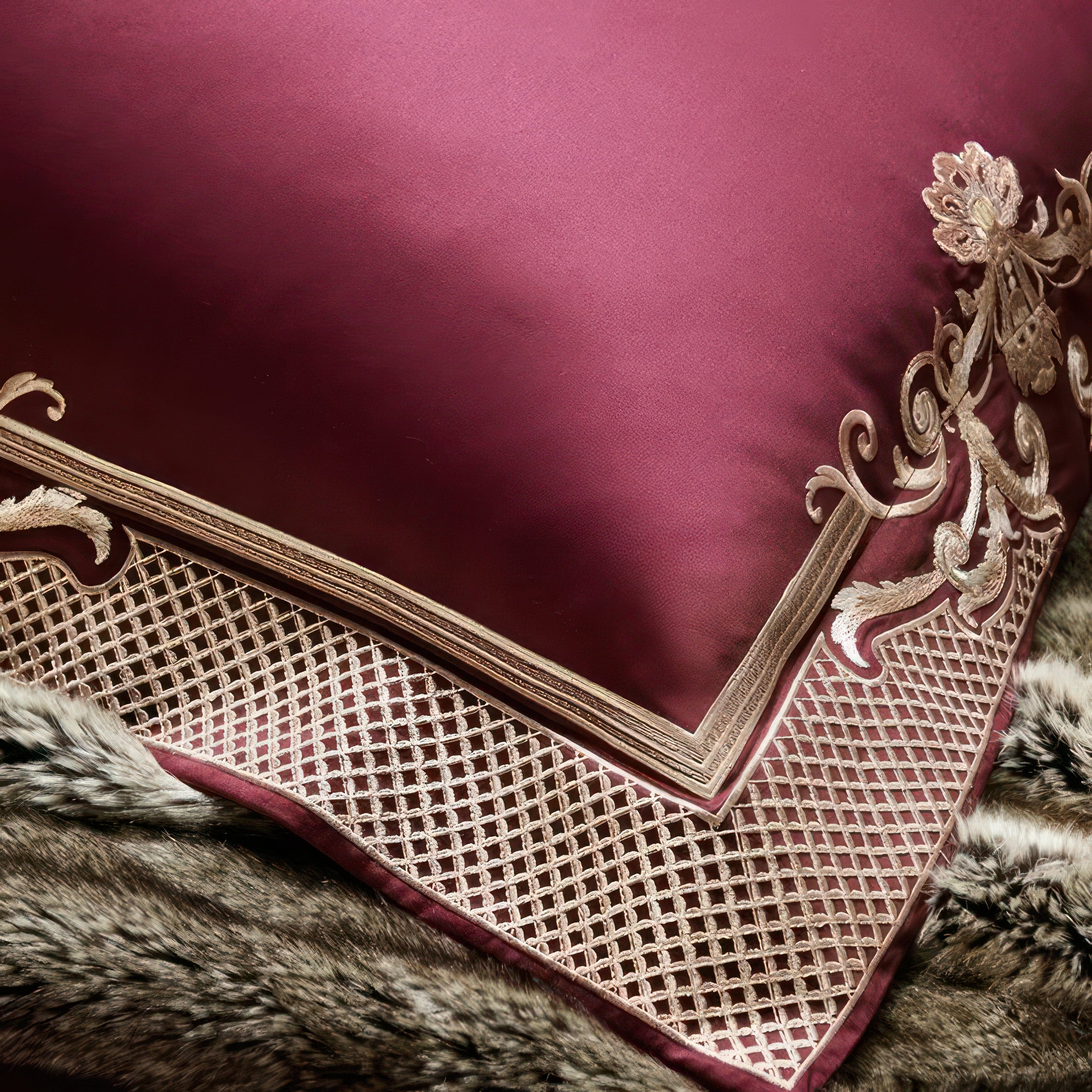 Royal Burgundy 1000TC - Bedding Set