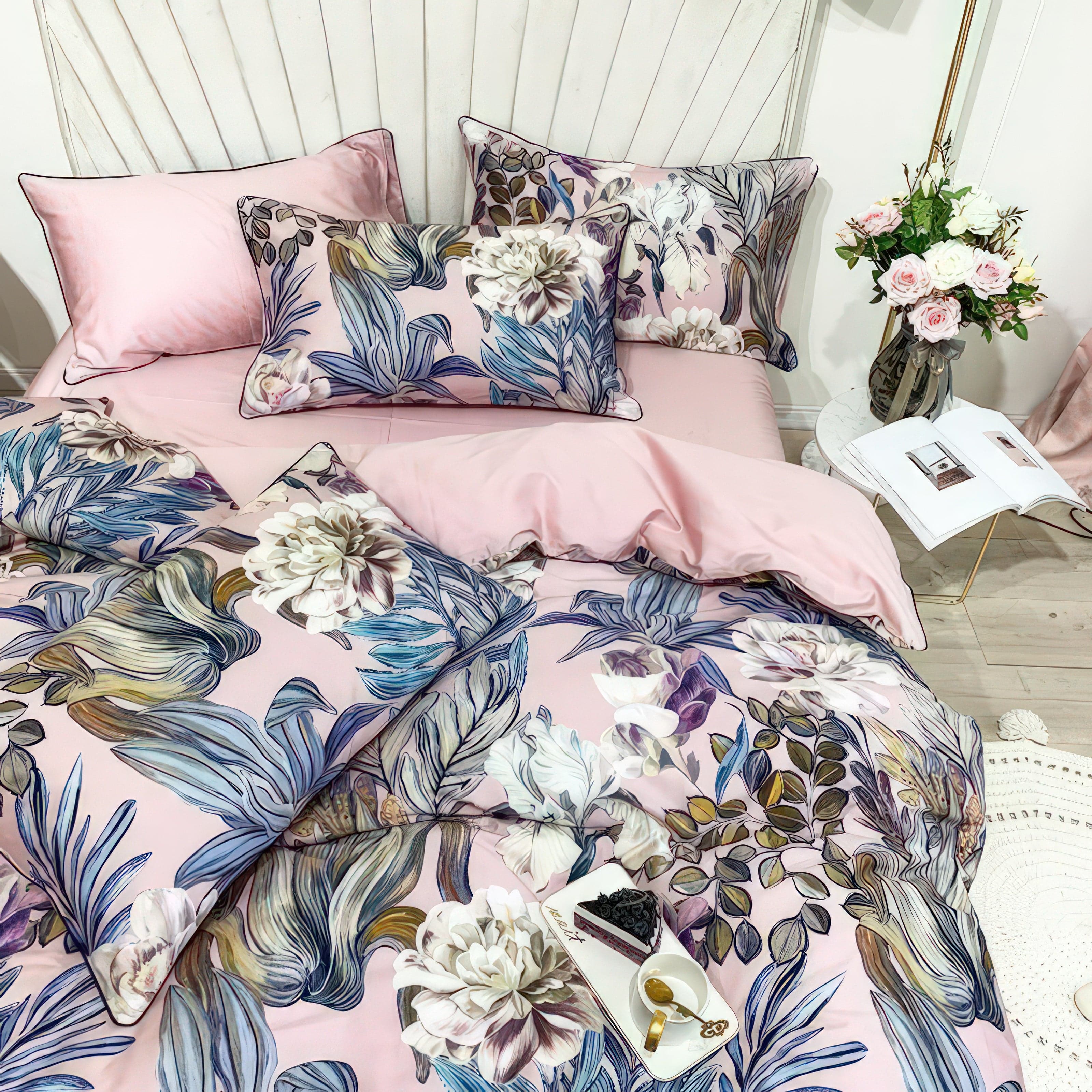 Flower Harmony - Bed Sheet