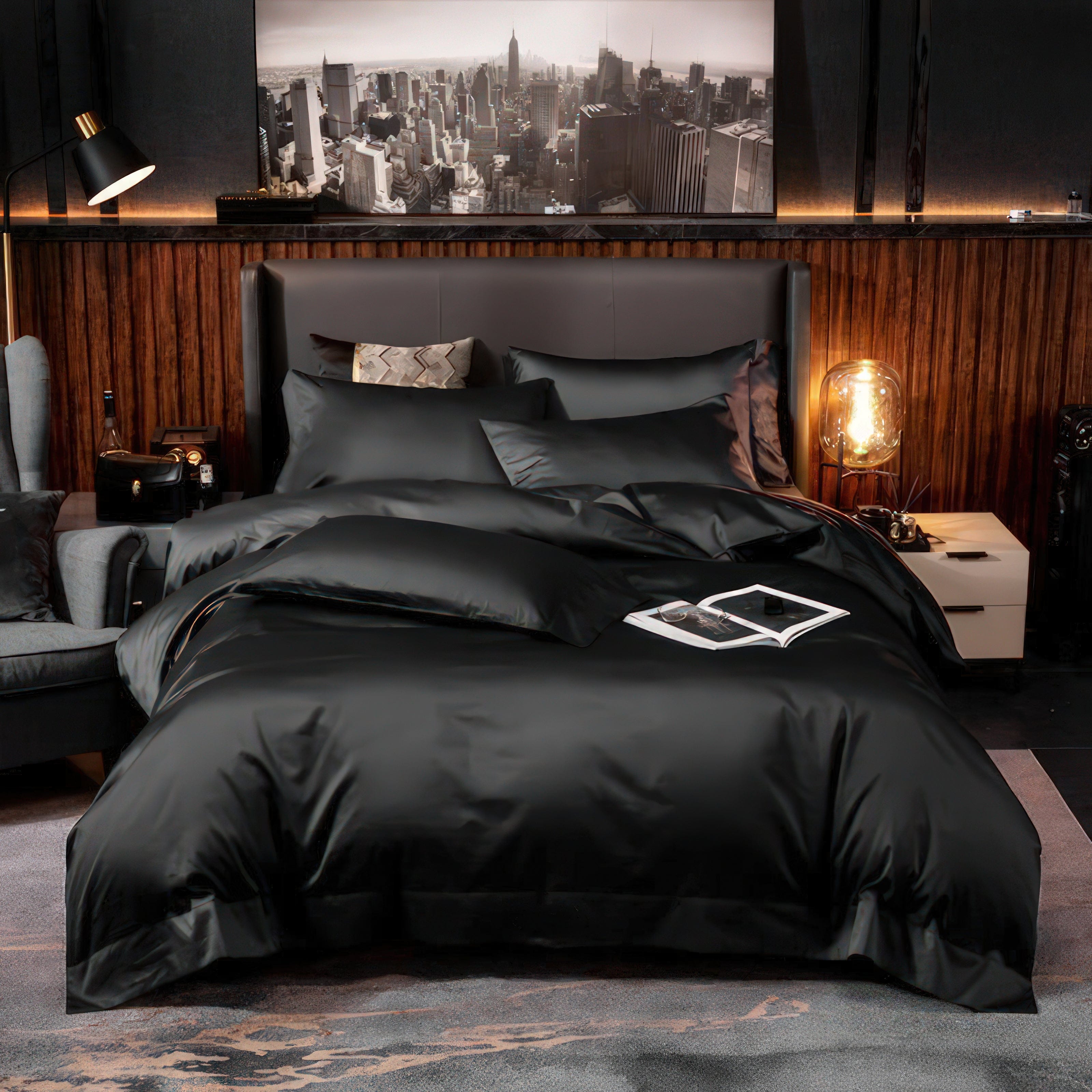 Hotel Black - Duvet Cover