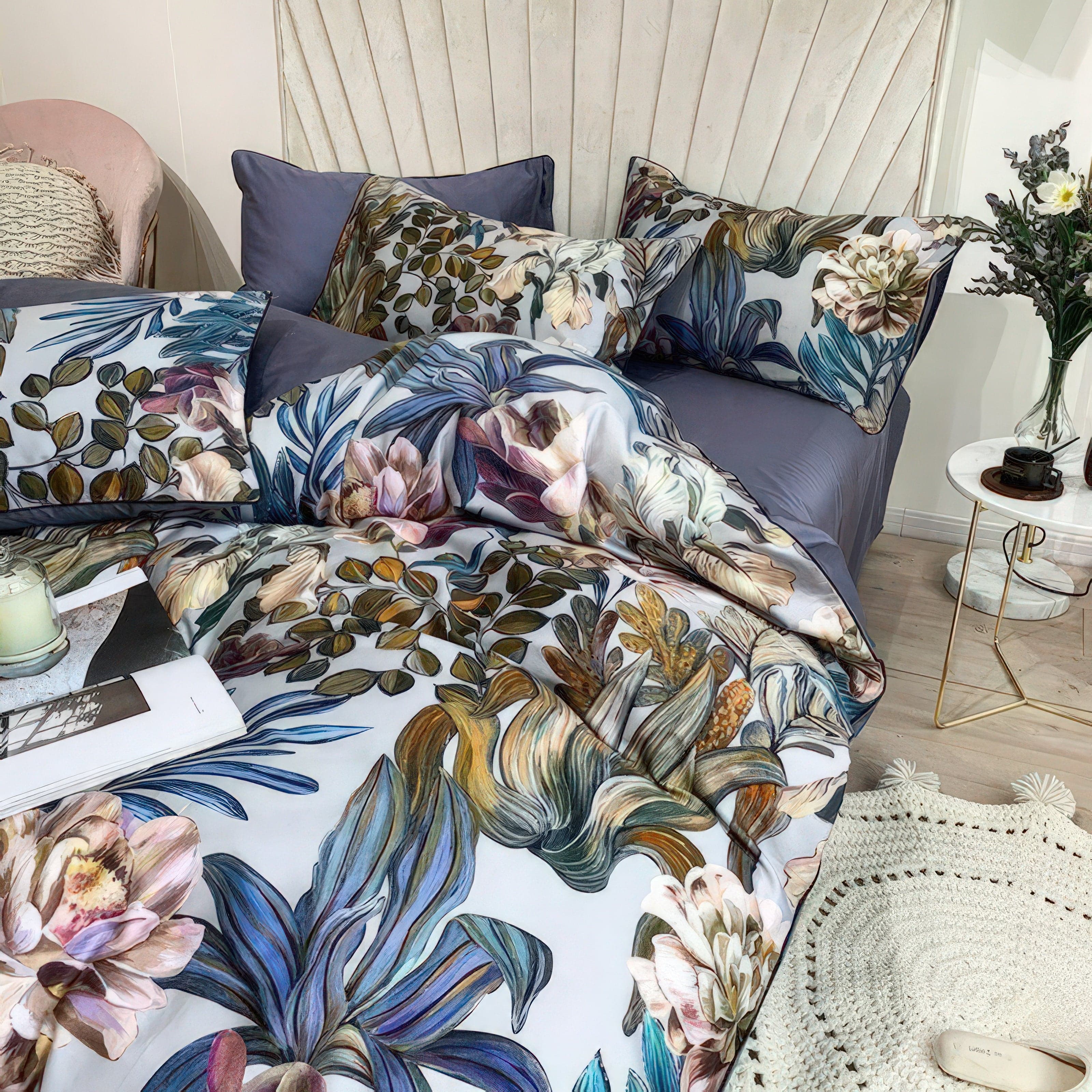 Flower Harmony - Bed Sheet