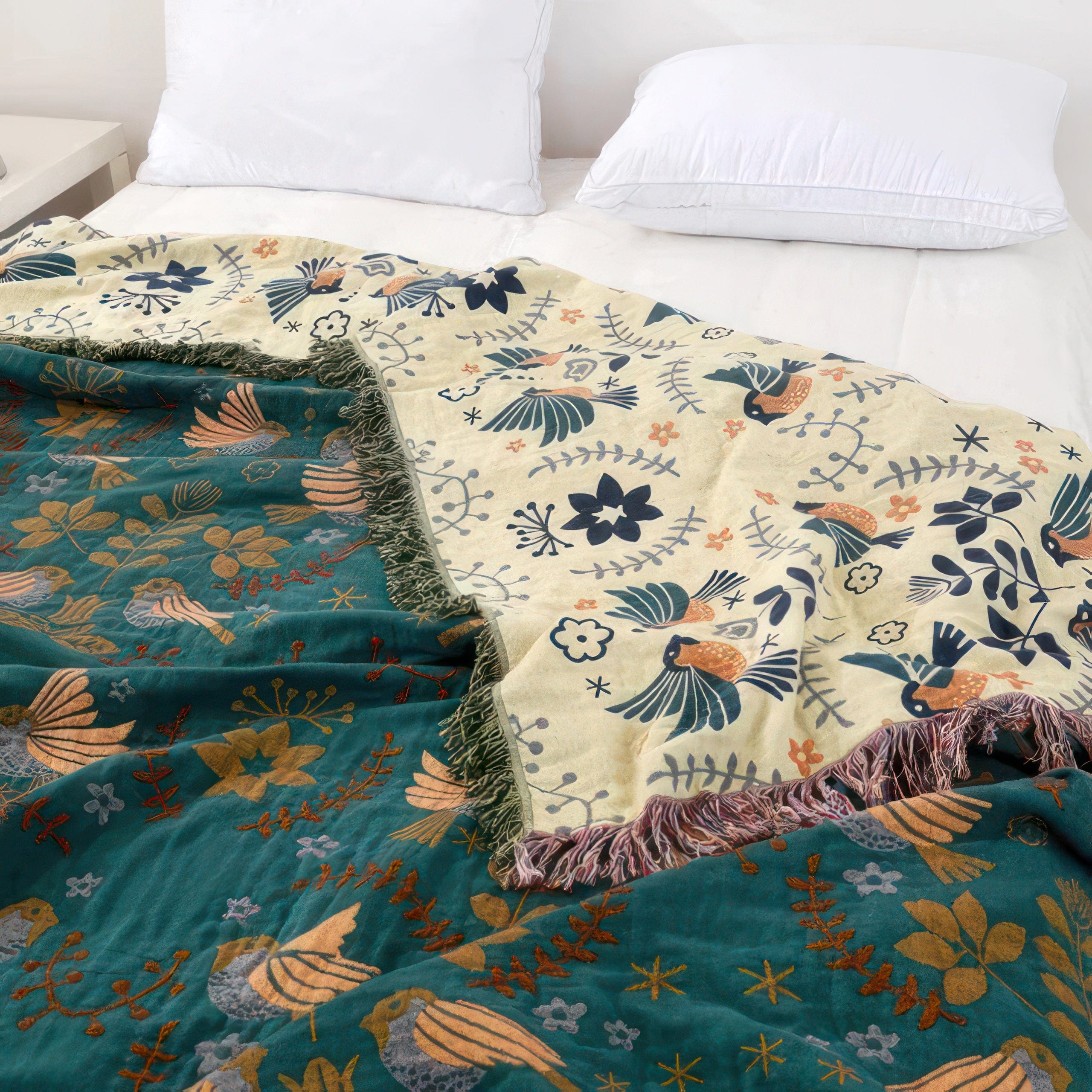 Nordic Birds Blanket