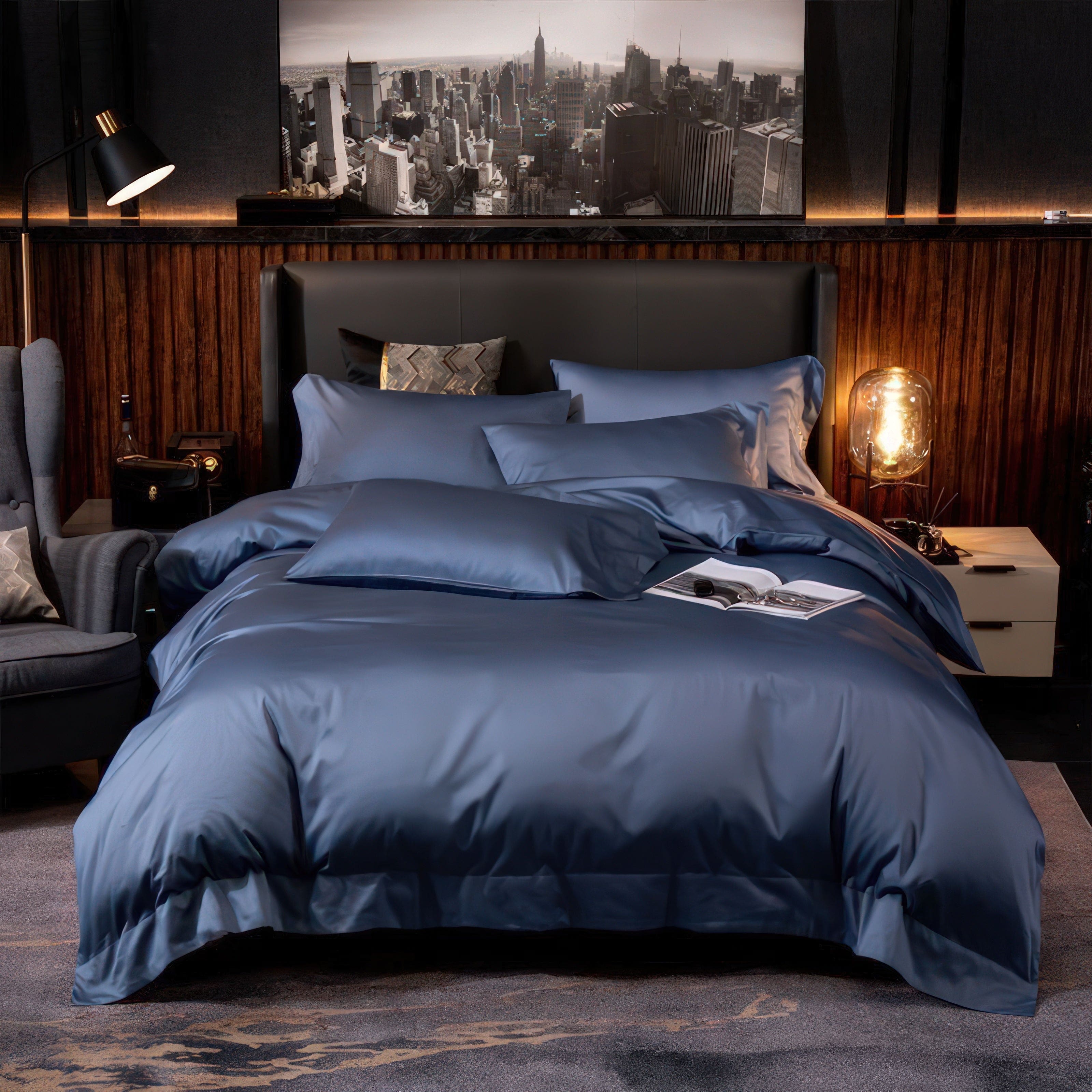 Hotel Blue - Duvet Cover