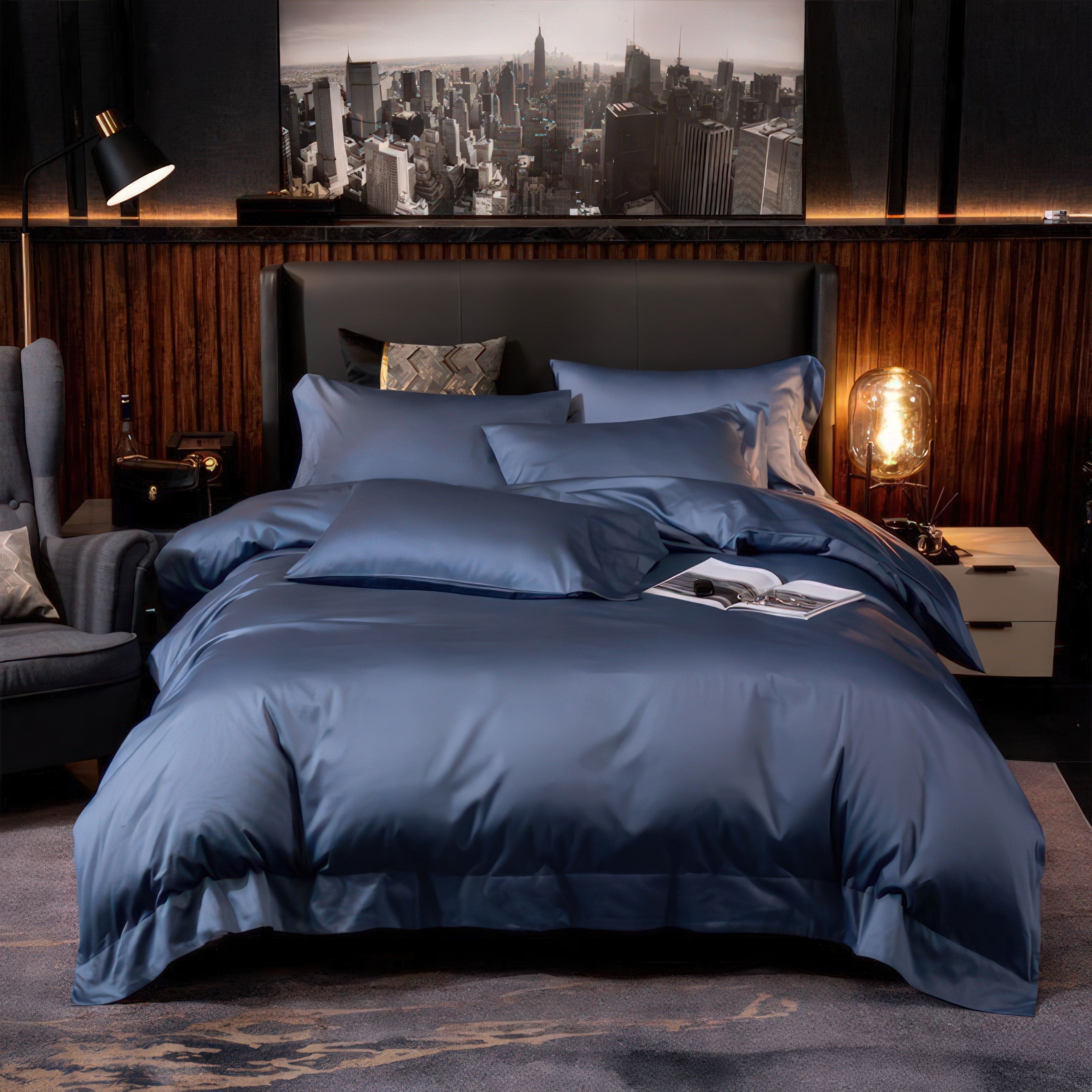 Hotel Blue - Bedding Set