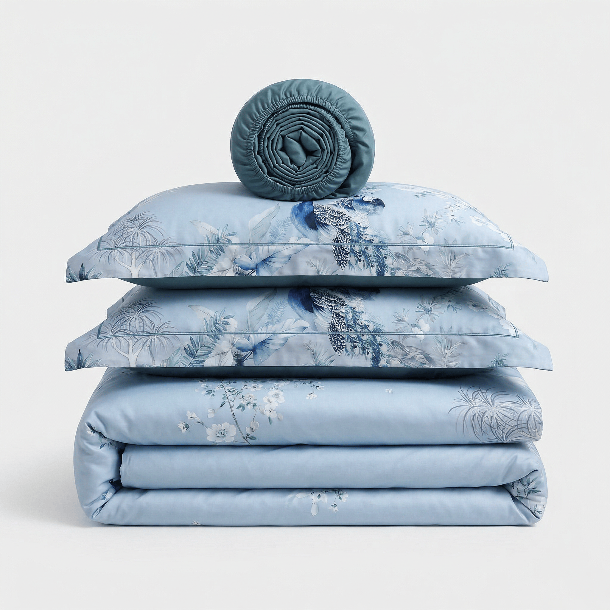 Blue Birds - Bedding Set