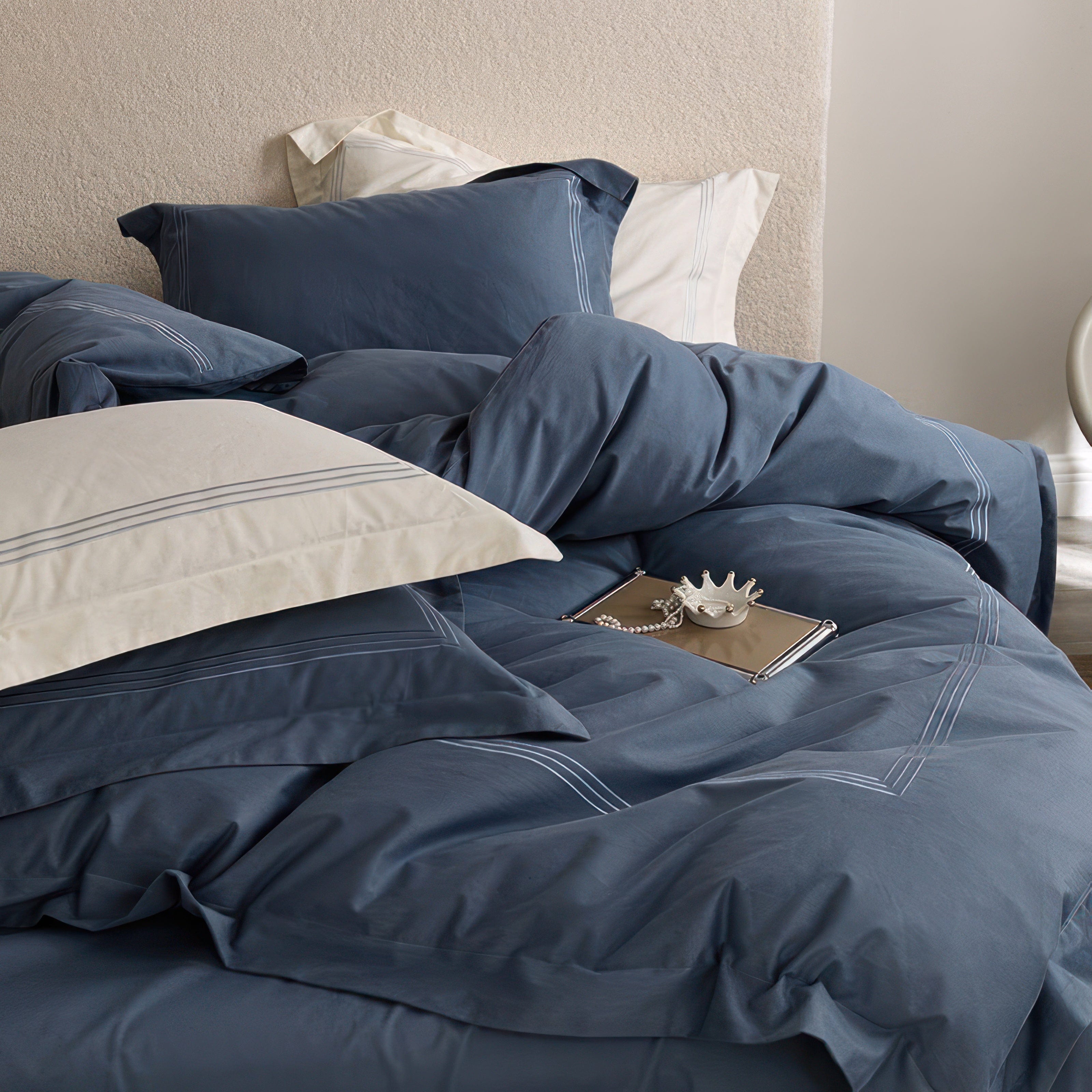 Celine Navy - Bedding Set