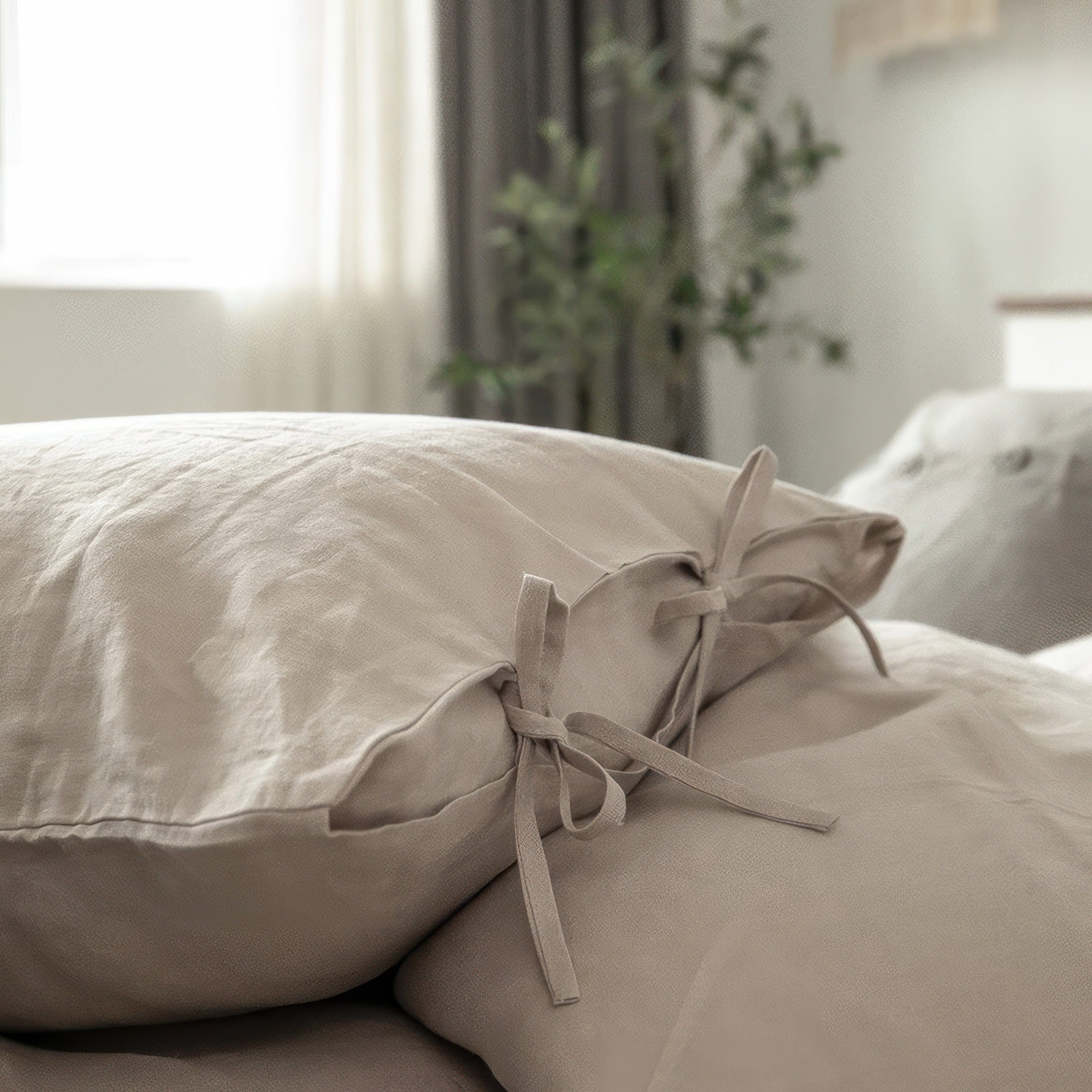 Dreamy Linen Beige - Bedding Set