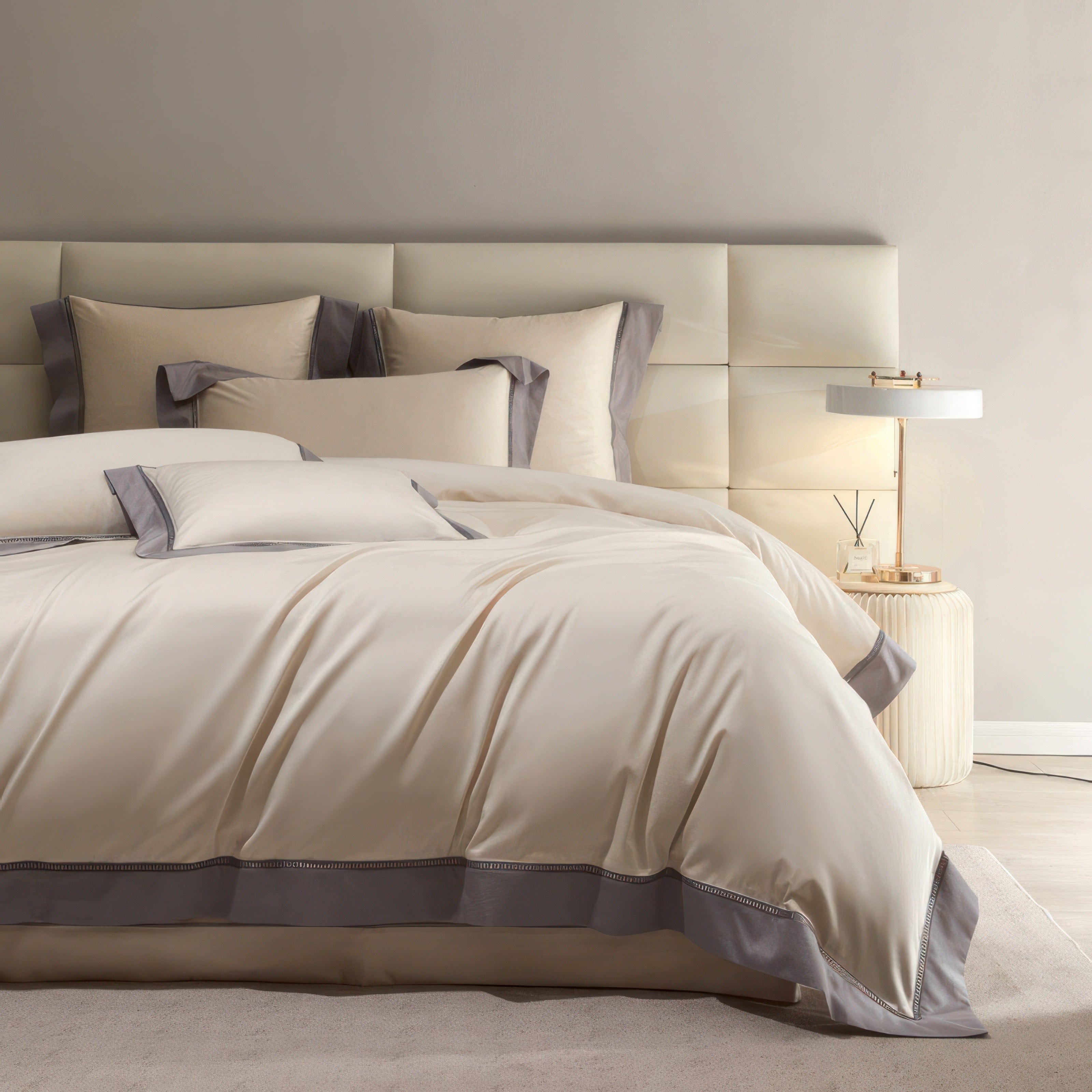 Chic Rest Beige - Bedding Set