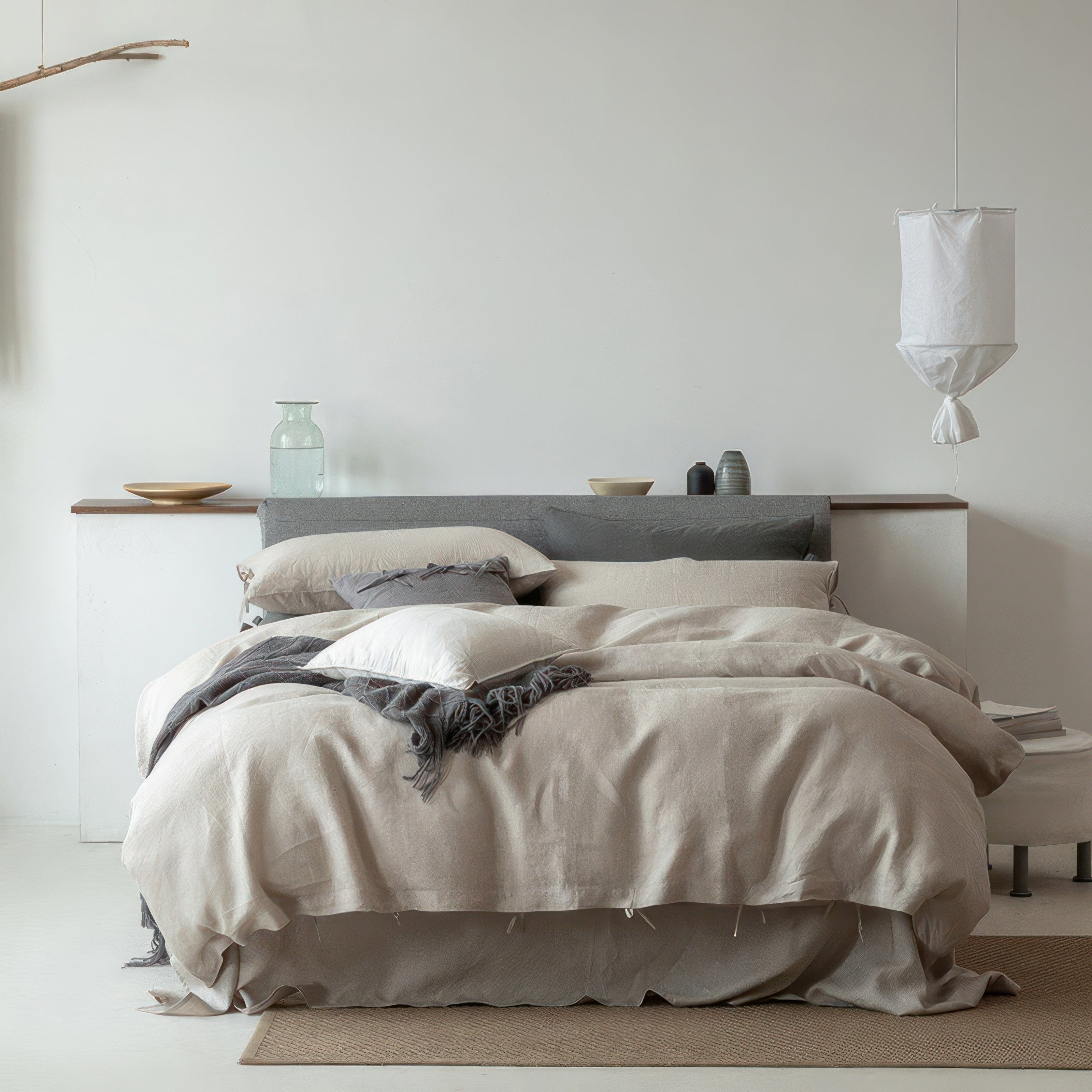 Dreamy Linen Beige - Bedding Set