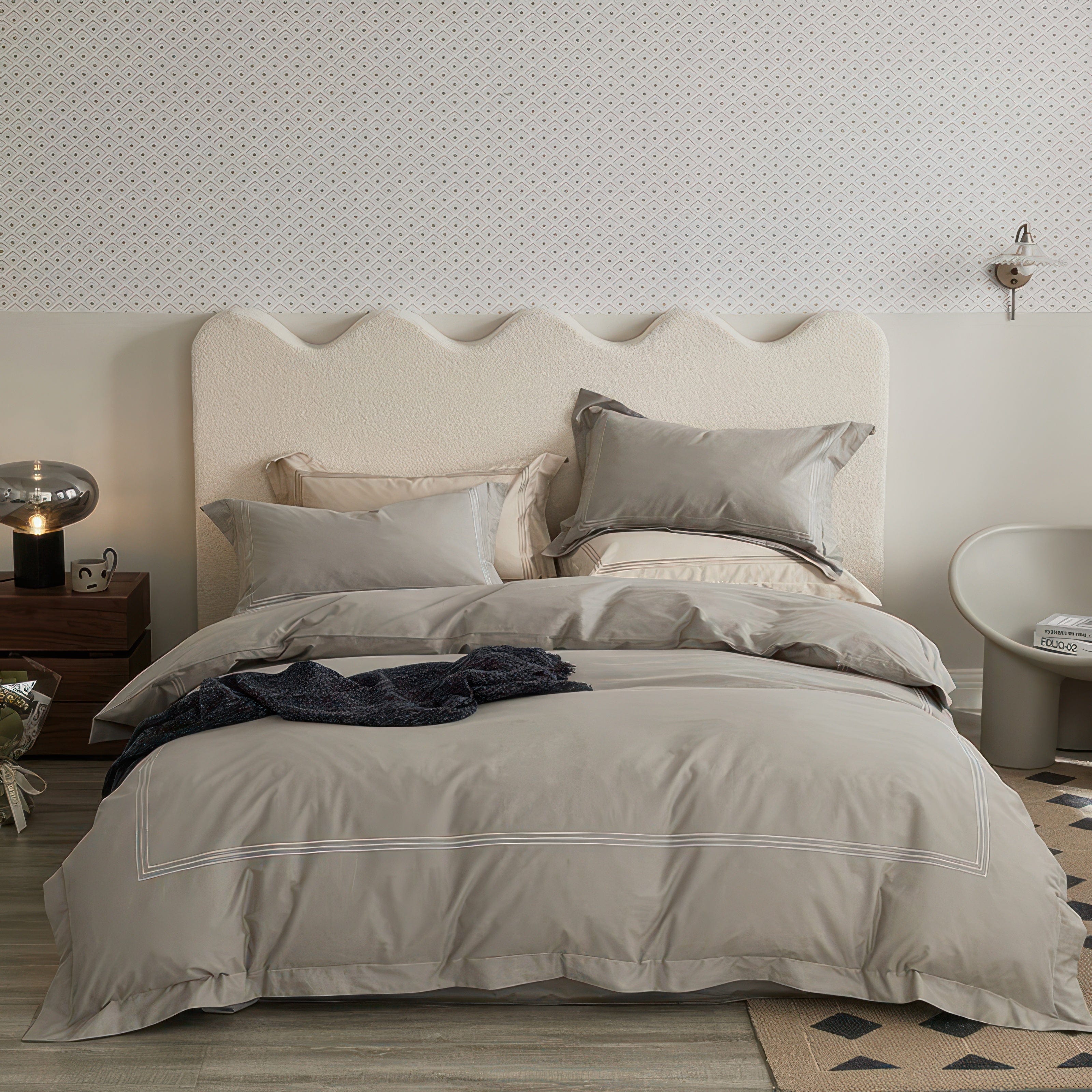 Celine Grey - Bedding Set