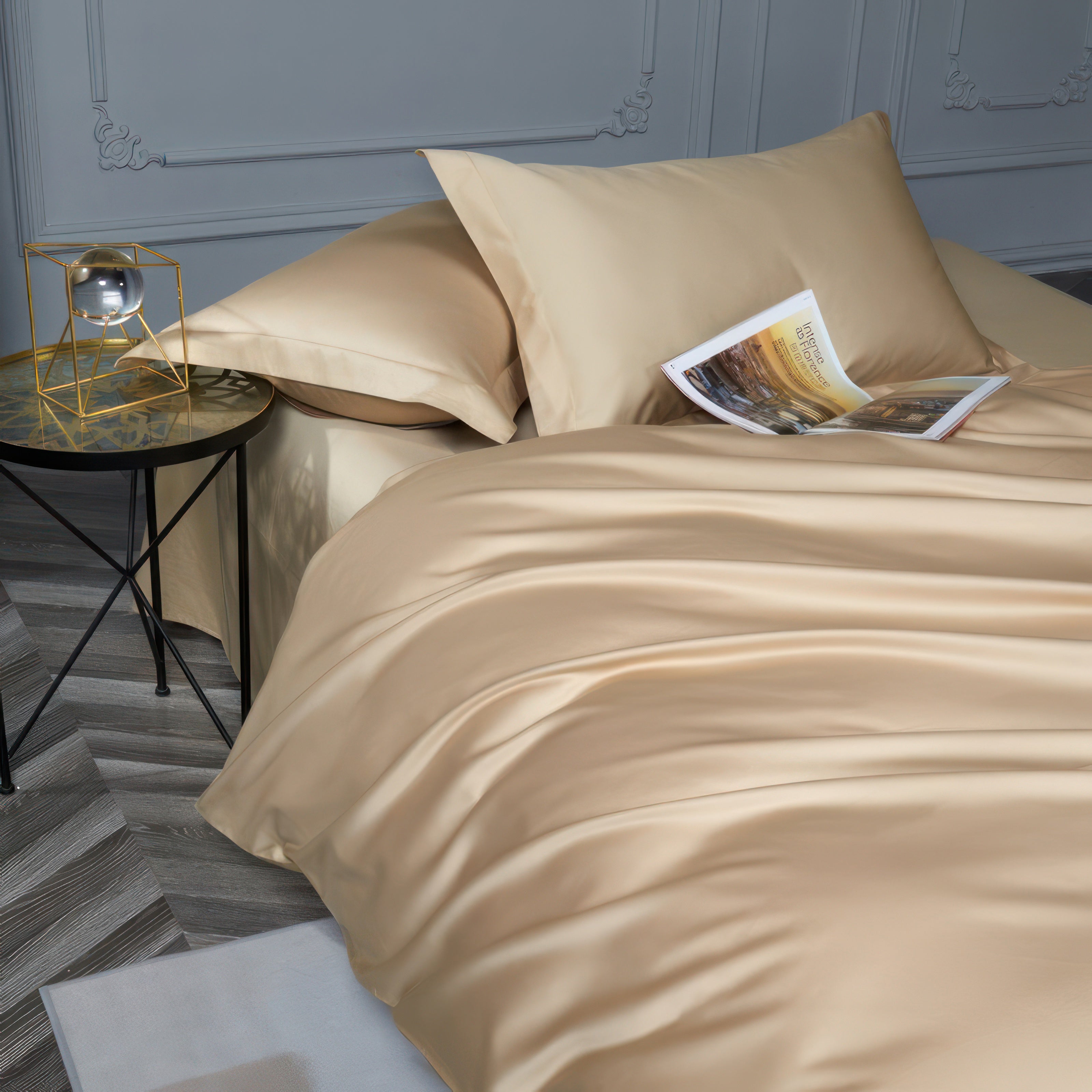 Minimalist Luxe Cream - Bedding Set