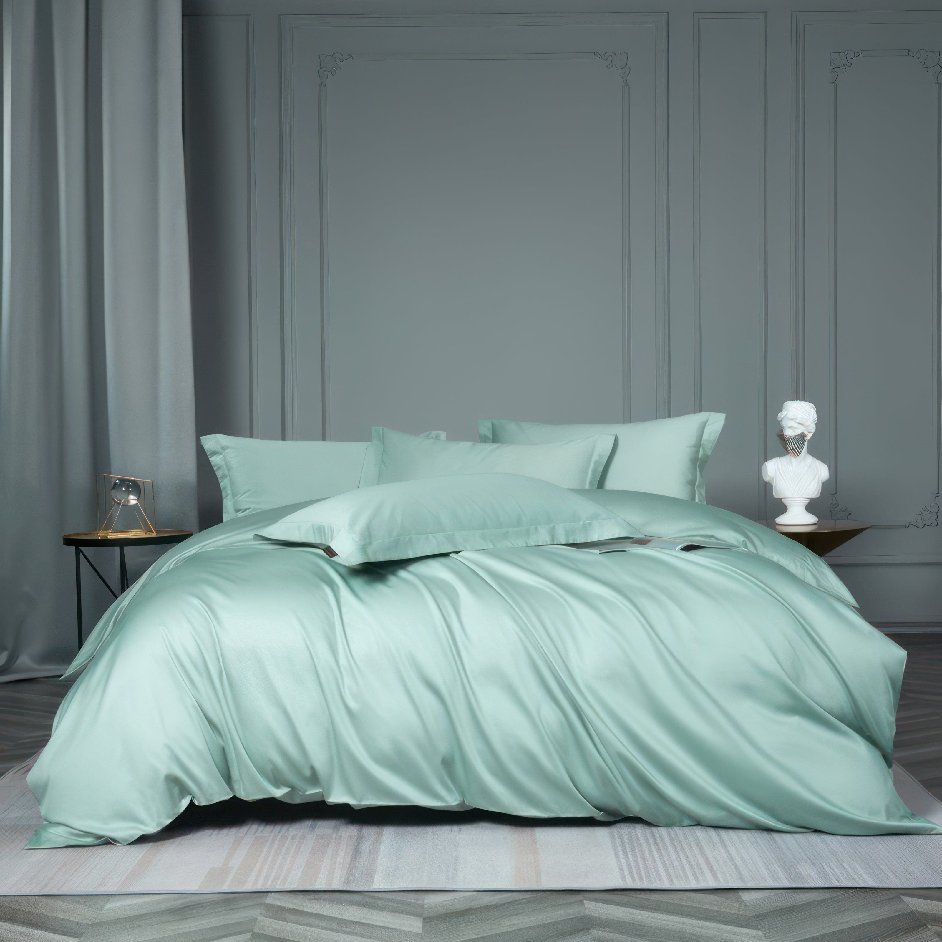 Minimalist Luxe Green - Bedding Set