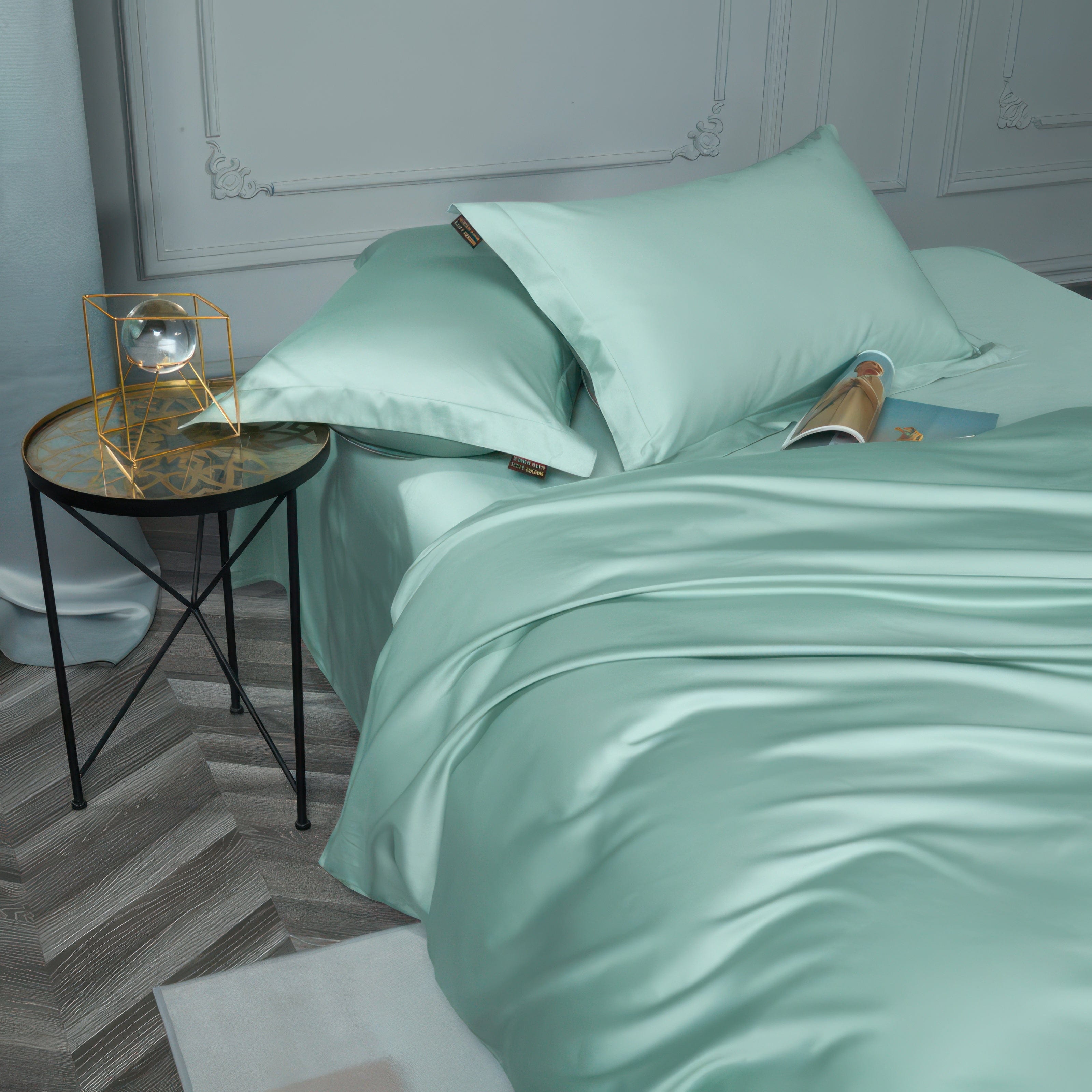 Minimalist Luxe Green - Bedding Set