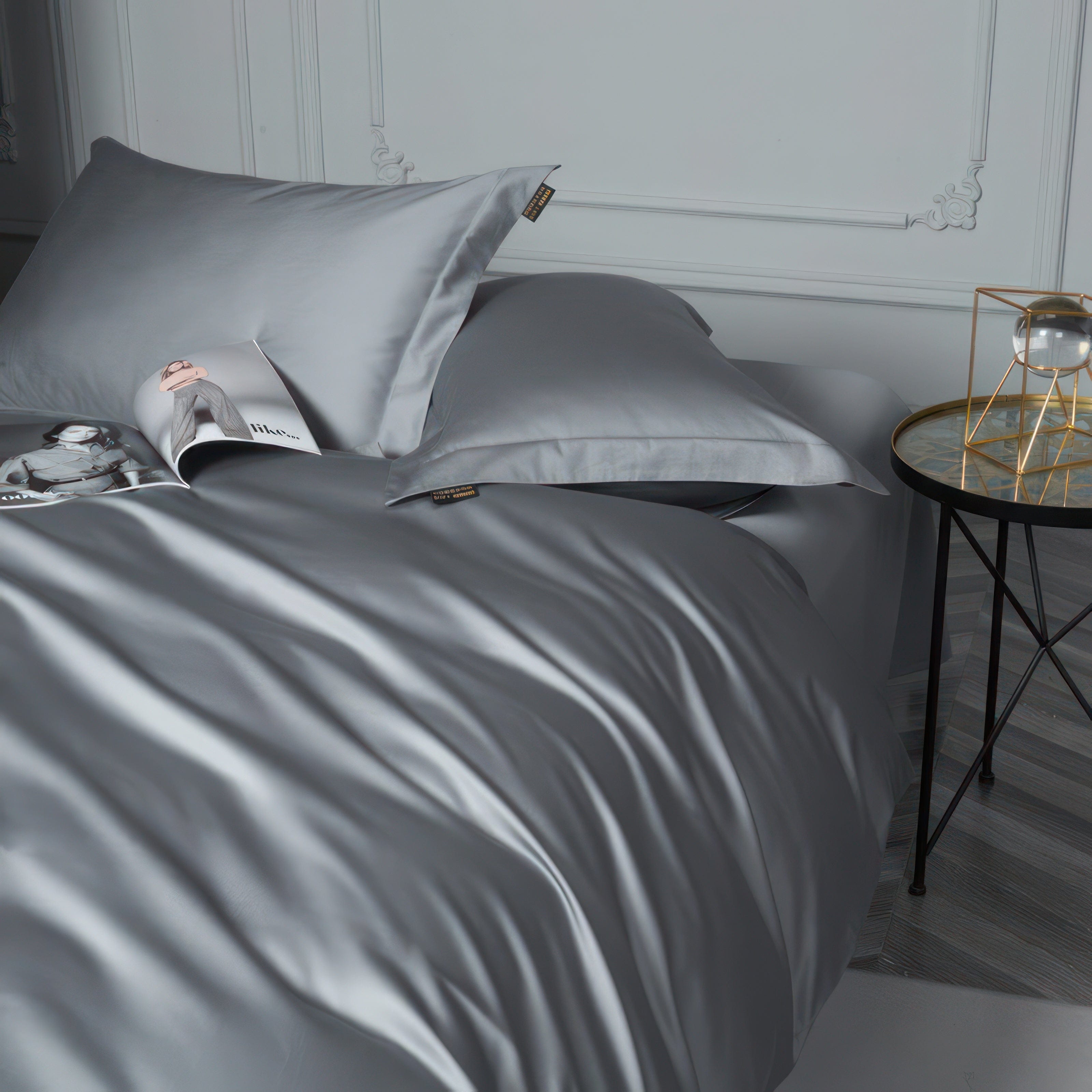 Minimalist Luxe Grey - Bedding Set