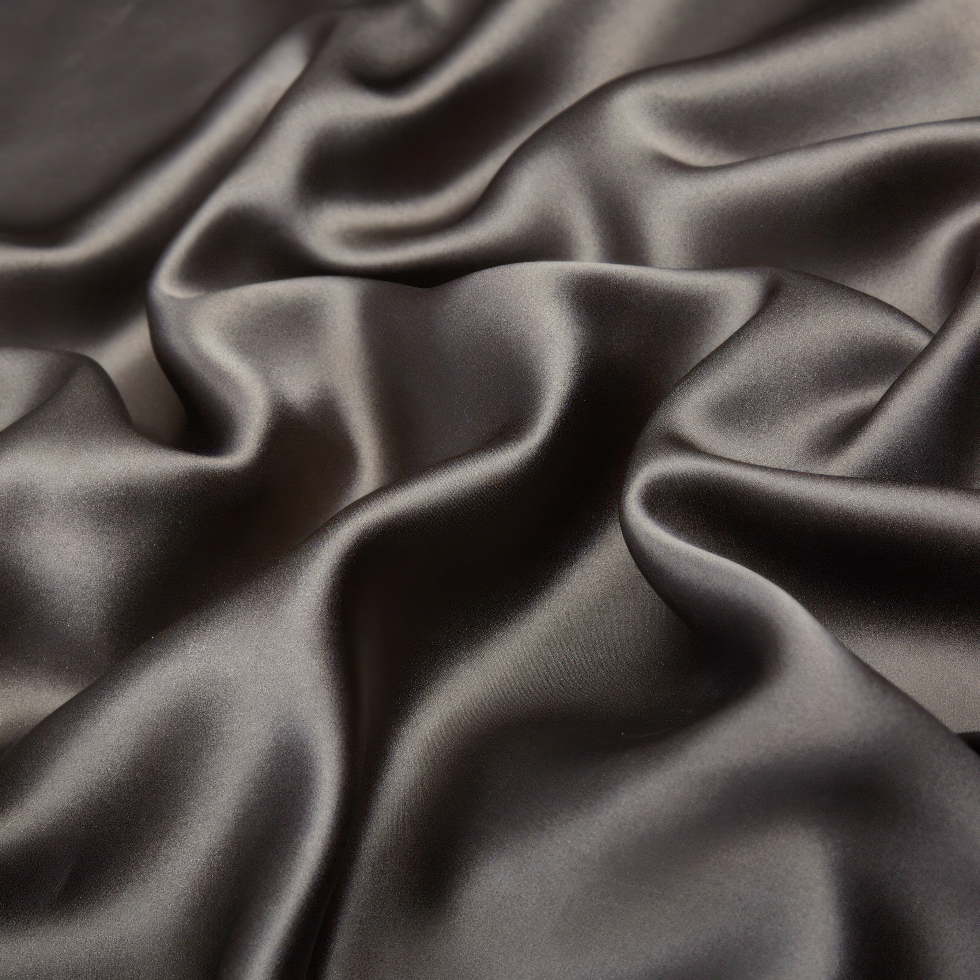 Belle Dark Grey - Silk Pillowcase