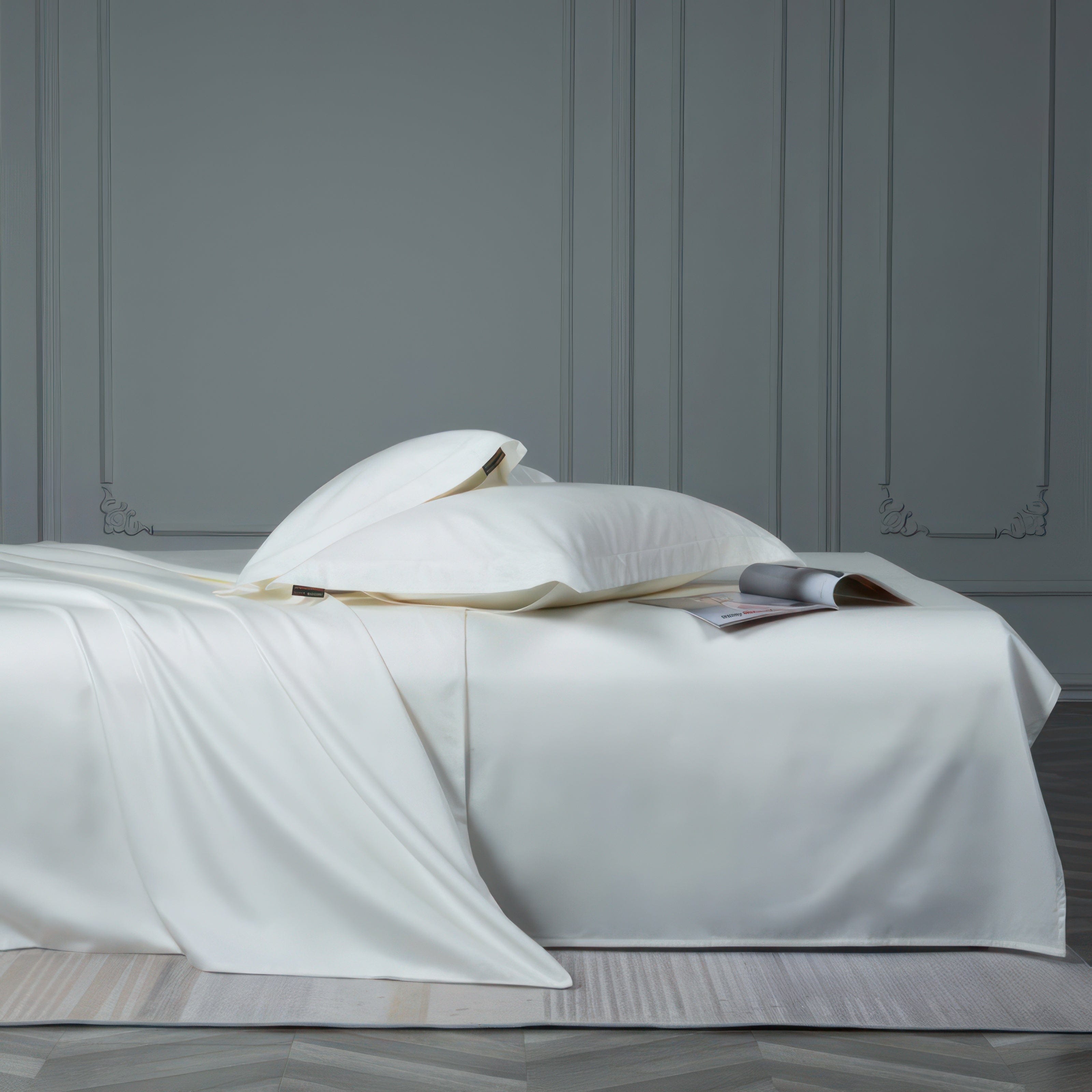 Minimalist Luxe White - Bedding Set