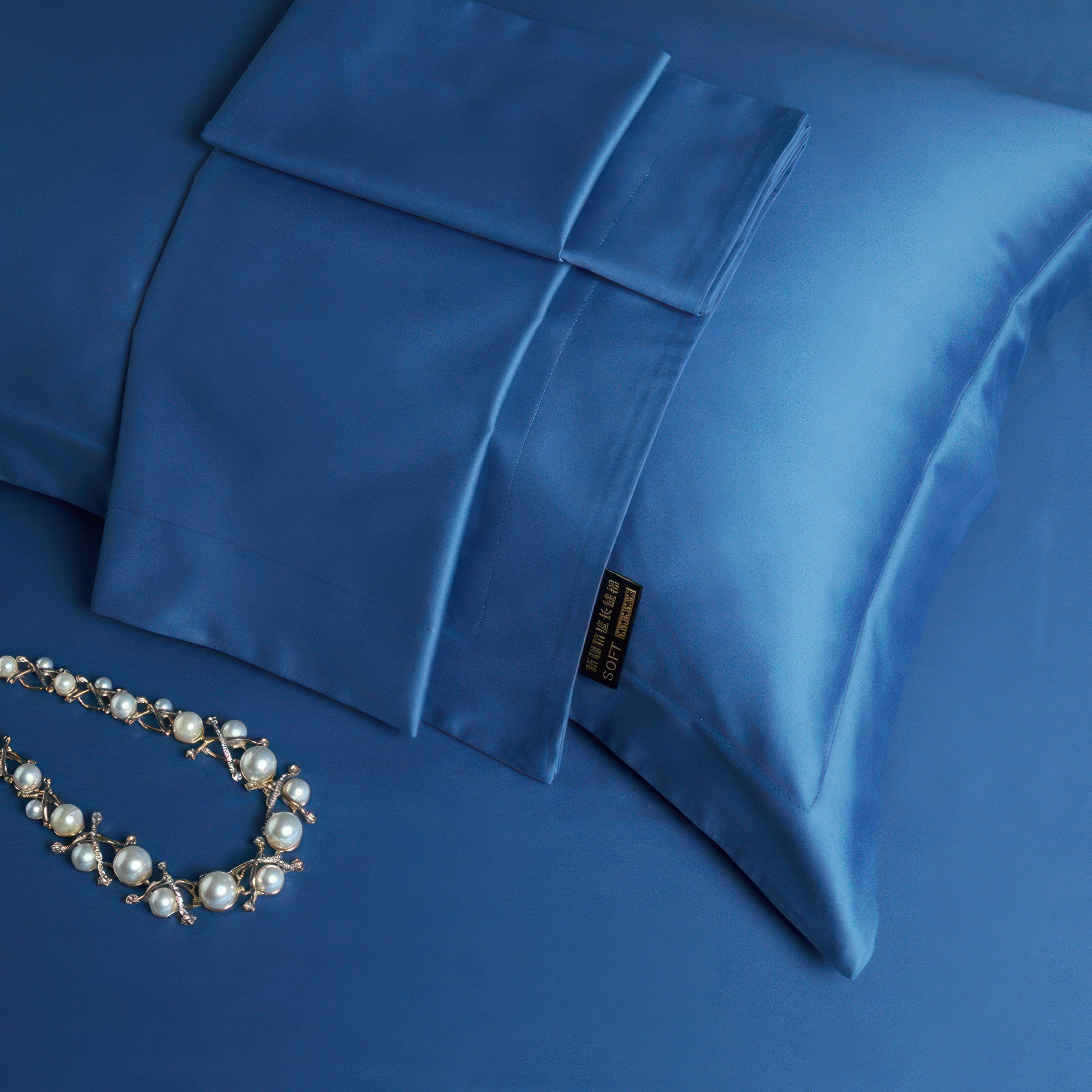 Minimalist Luxe Blue - Bedding Set