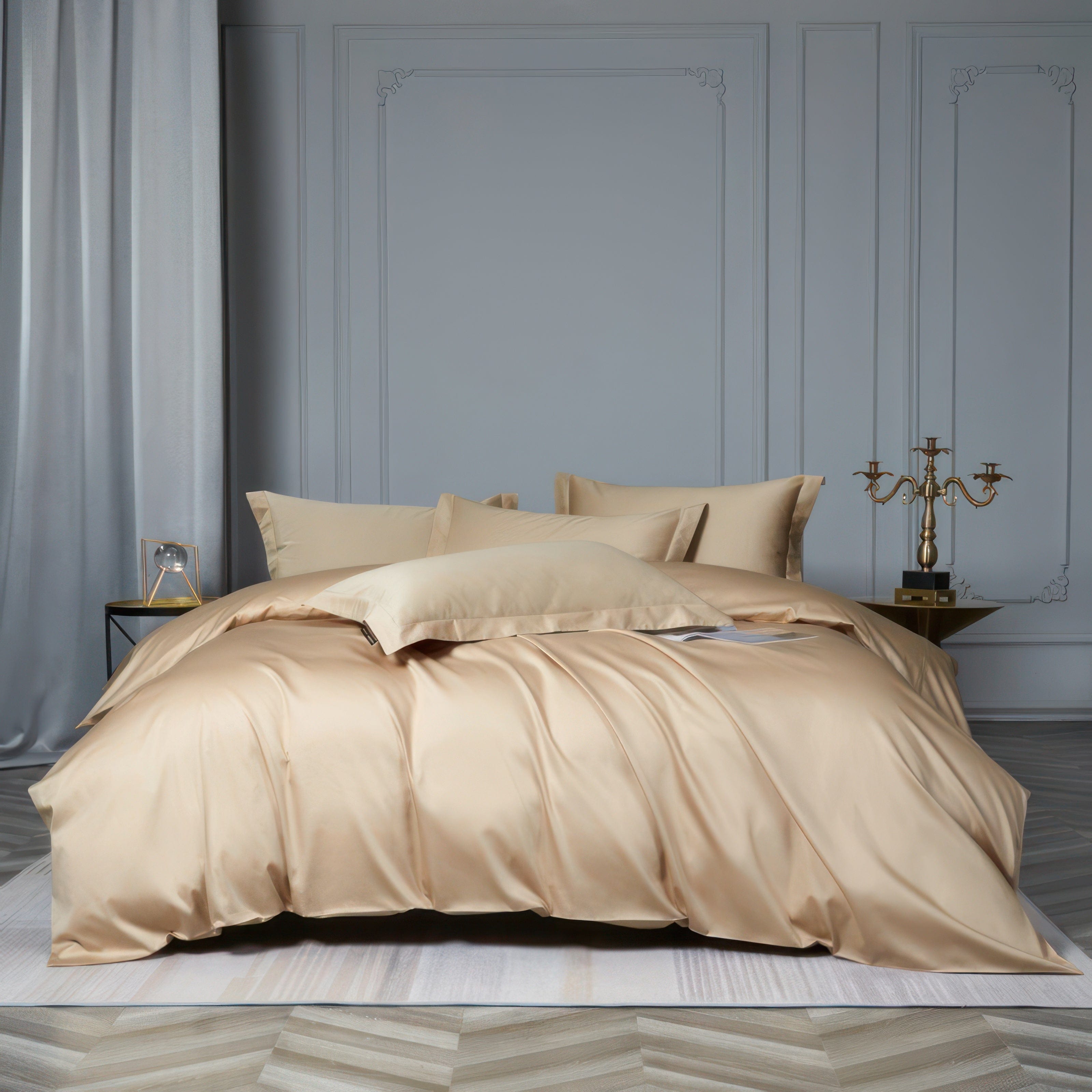 Minimalist Luxe Cream - Bedding Set