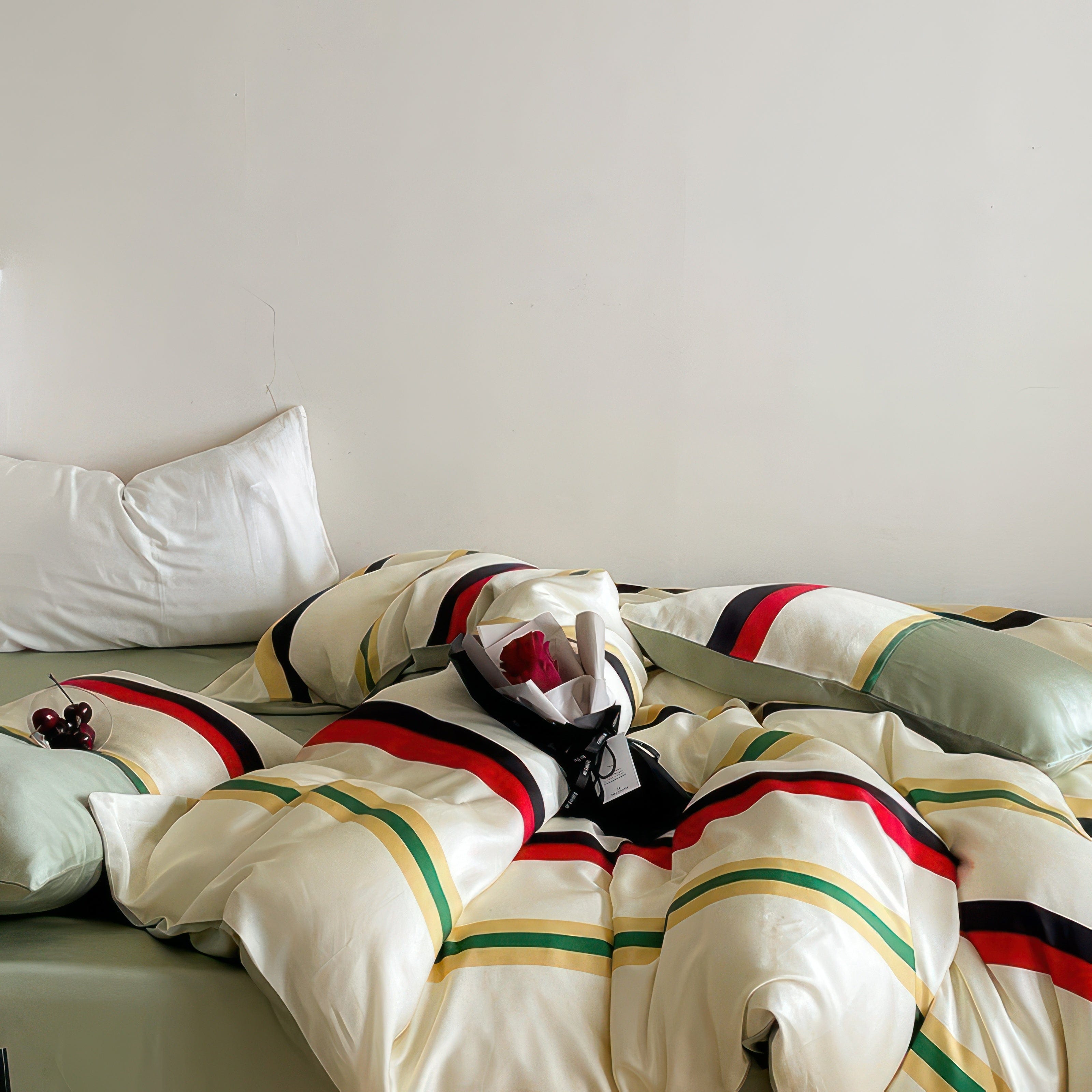 Multicolor Striped Comfort - Bedding Set