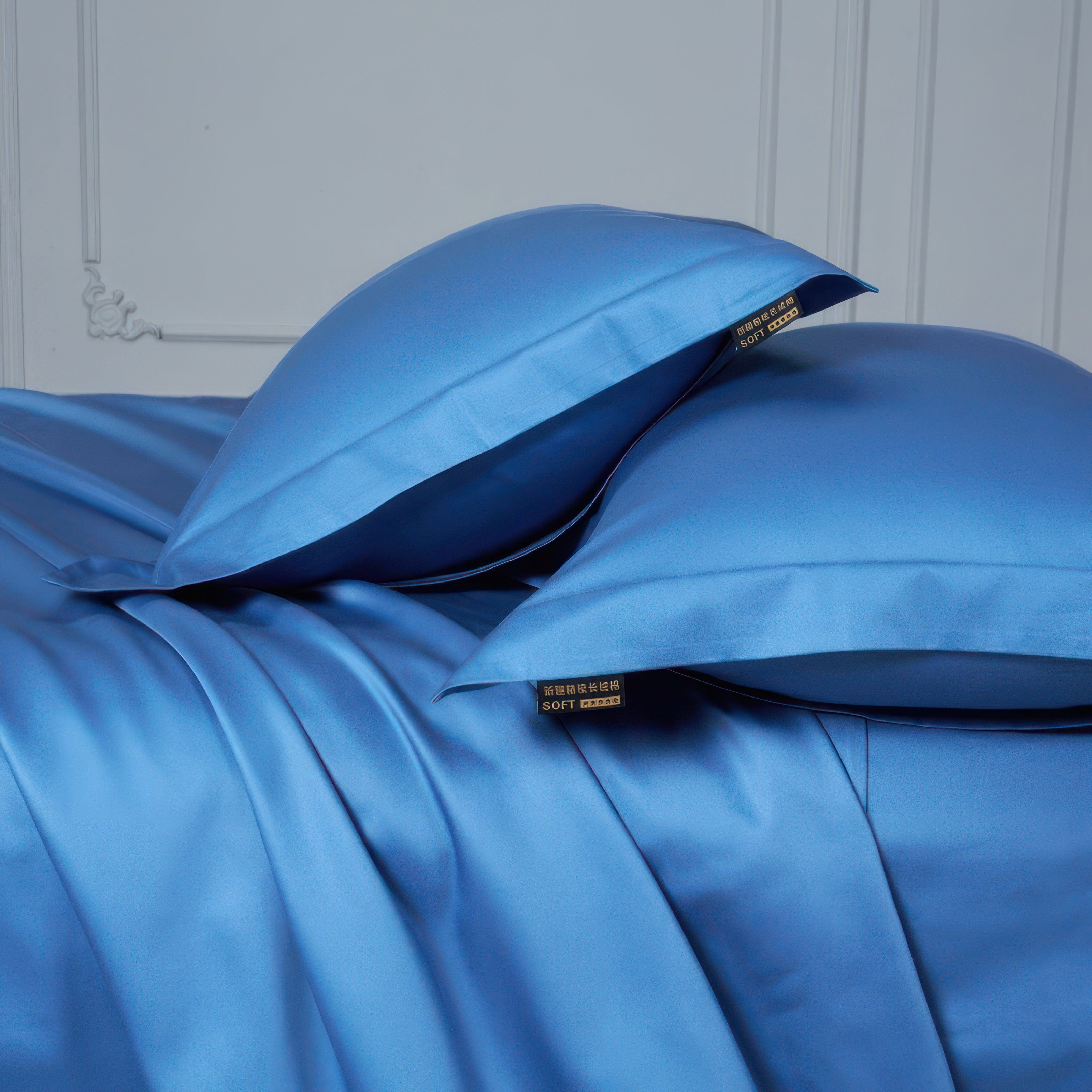 Minimalist Luxe Blue - Bedding Set