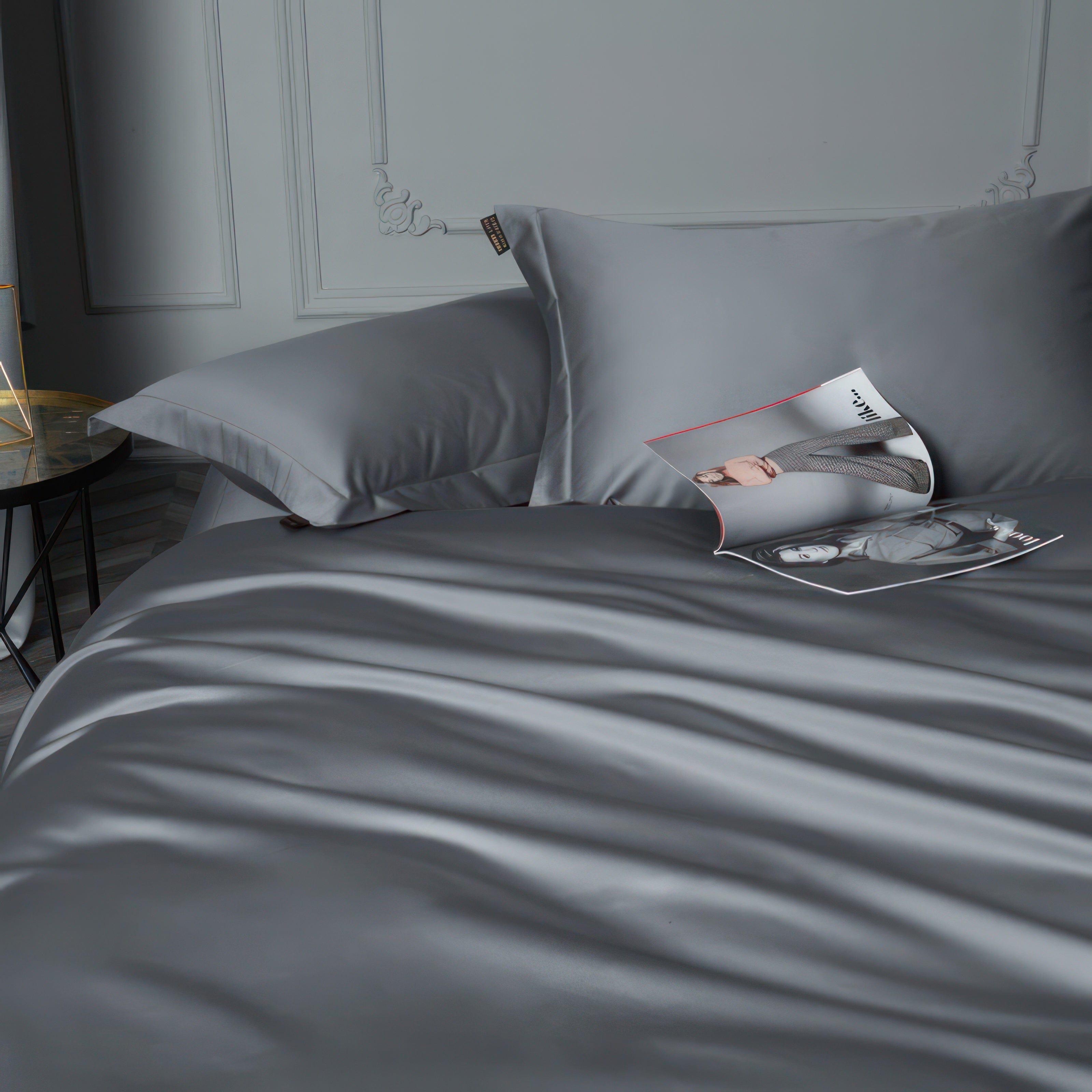 Minimalist Luxe Grey - Bedding Set