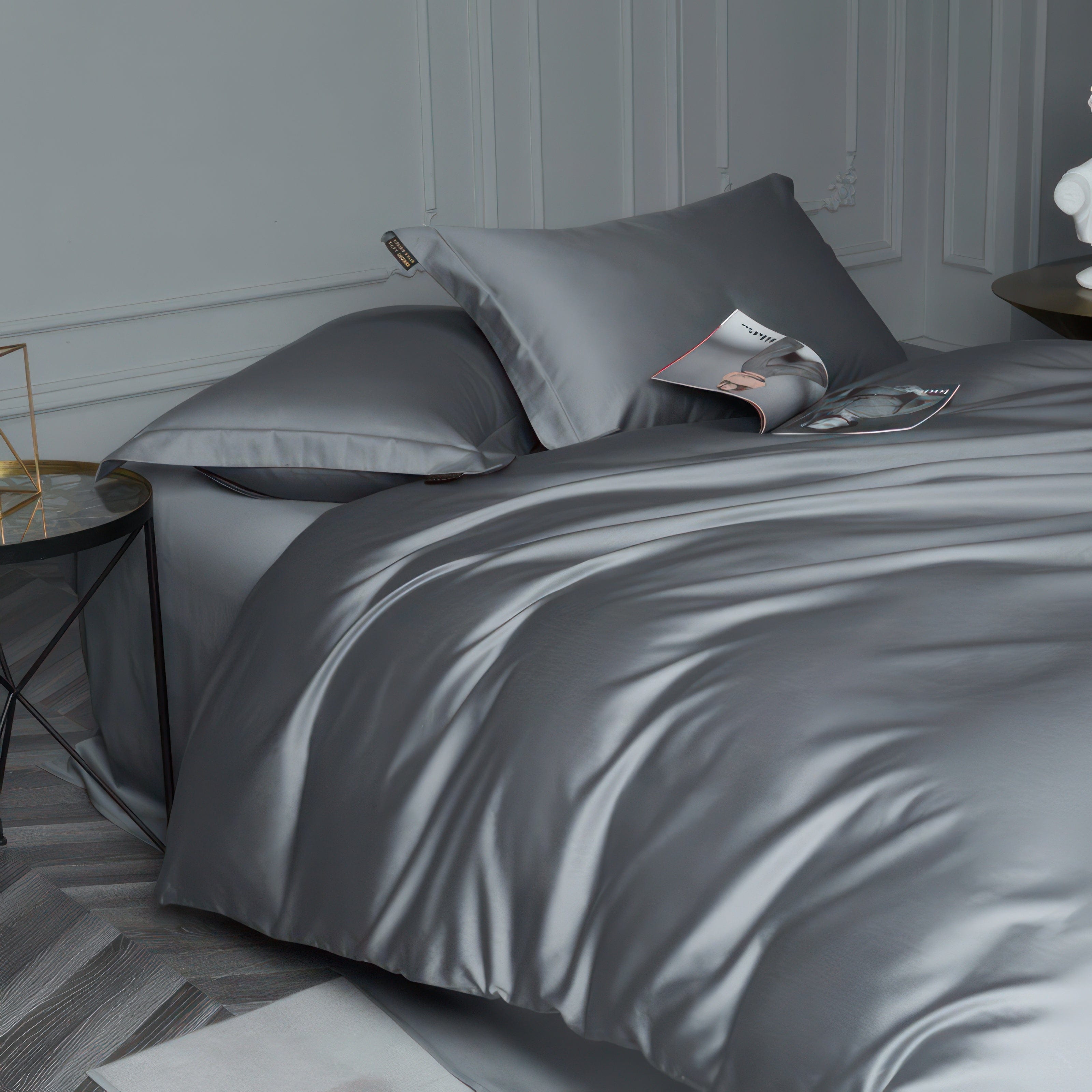 Minimalist Luxe Grey - Bedding Set