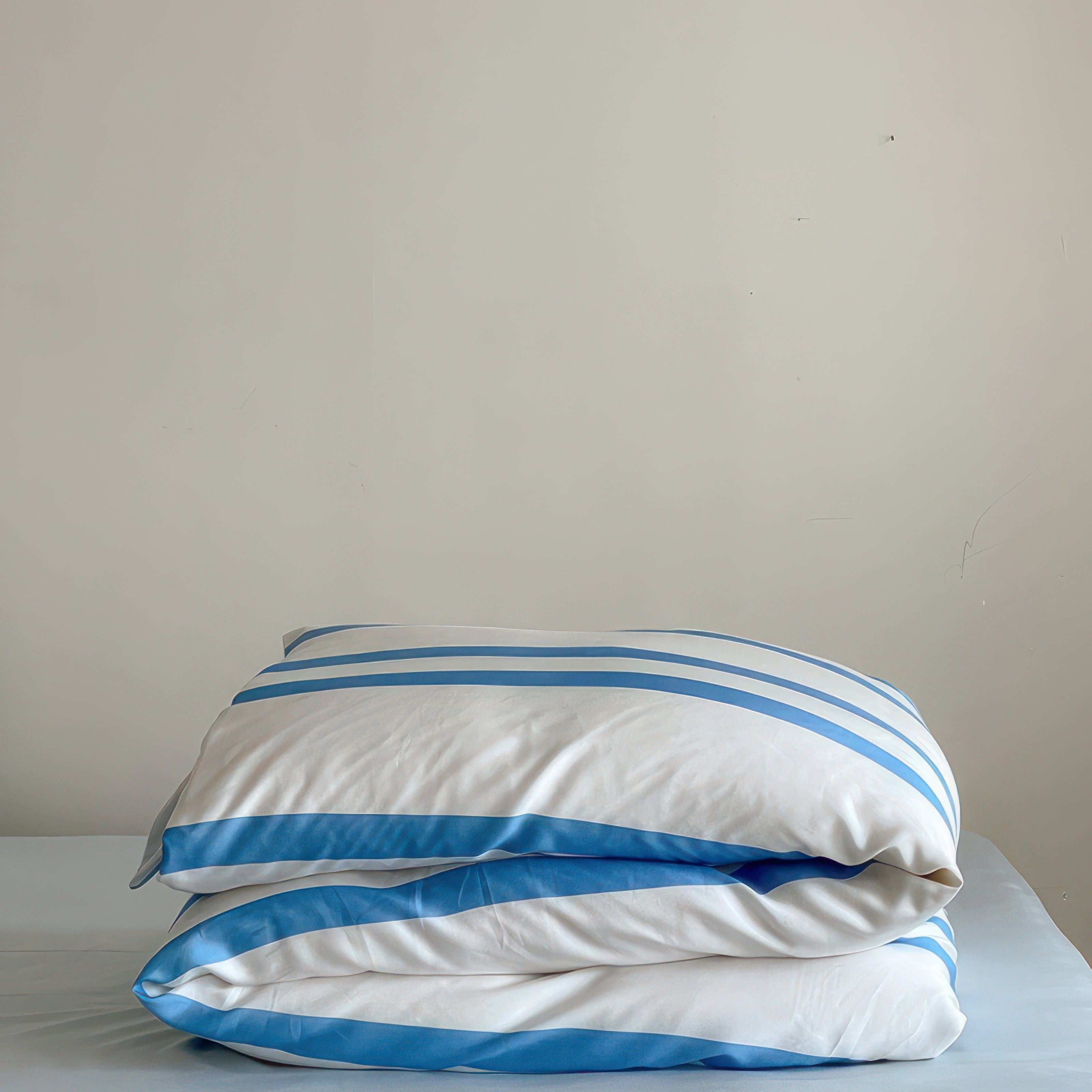 White Striped Comfort - Bedding Set