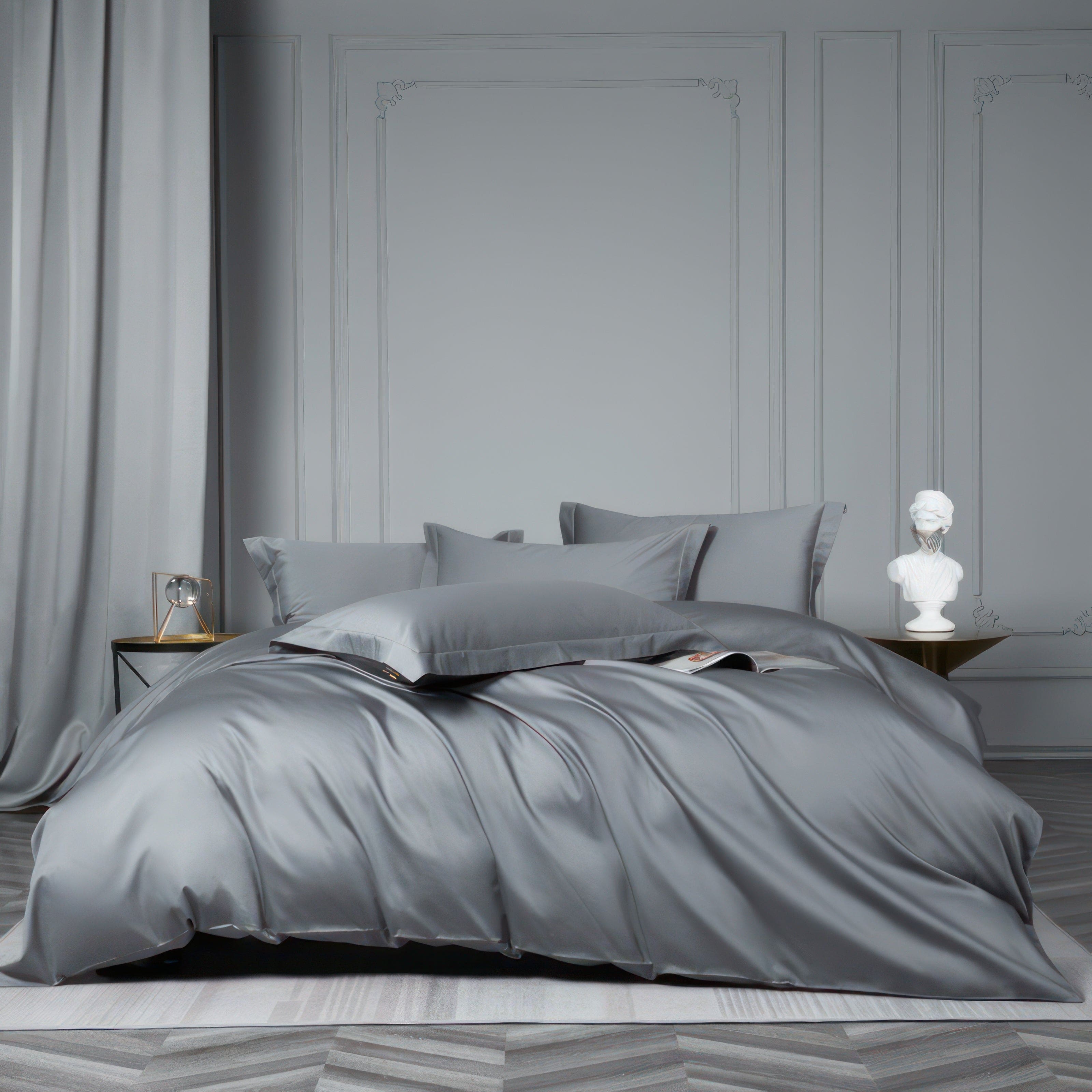 Minimalist Luxe Grey - Bedding Set