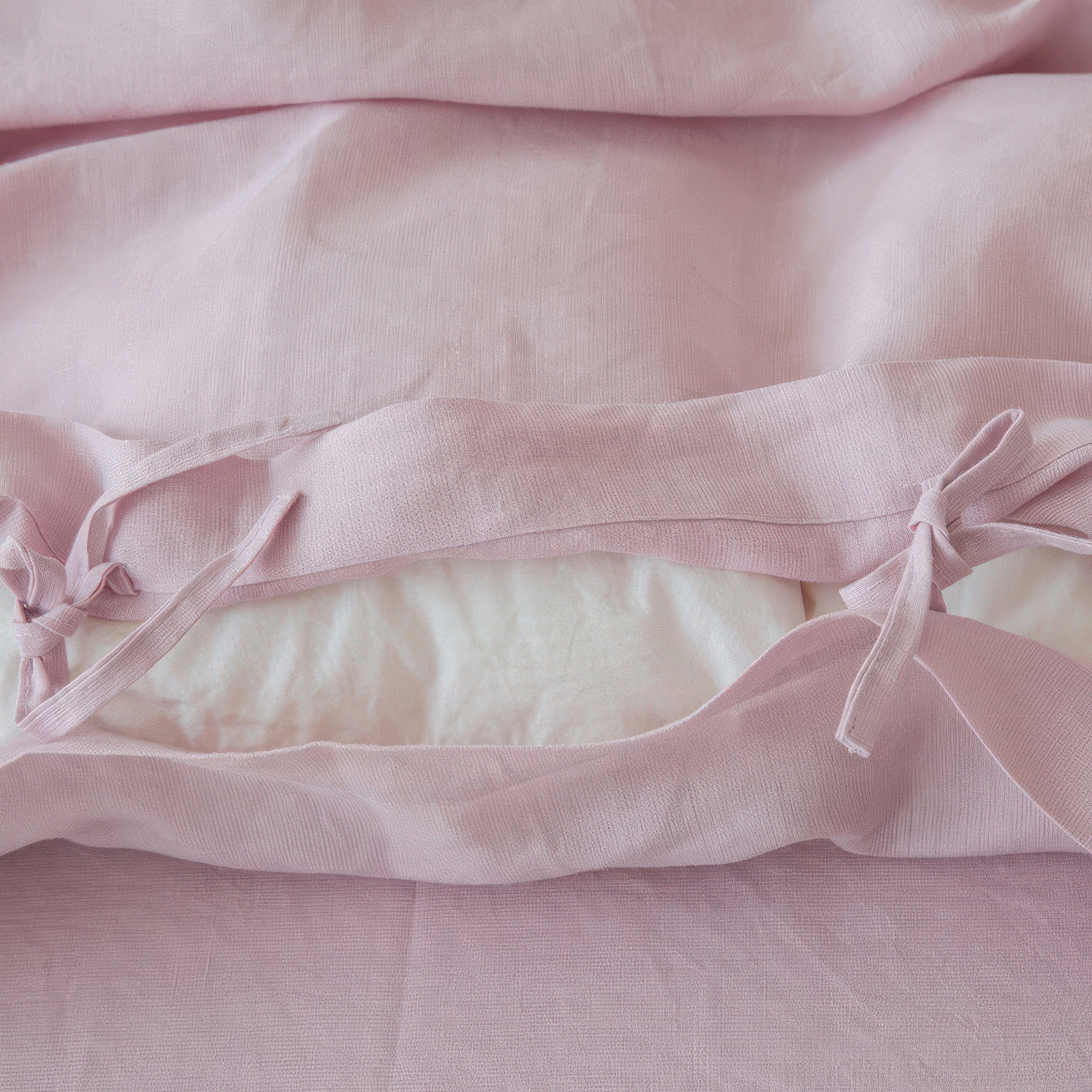 Dreamy Linen Pink - Bedding Set